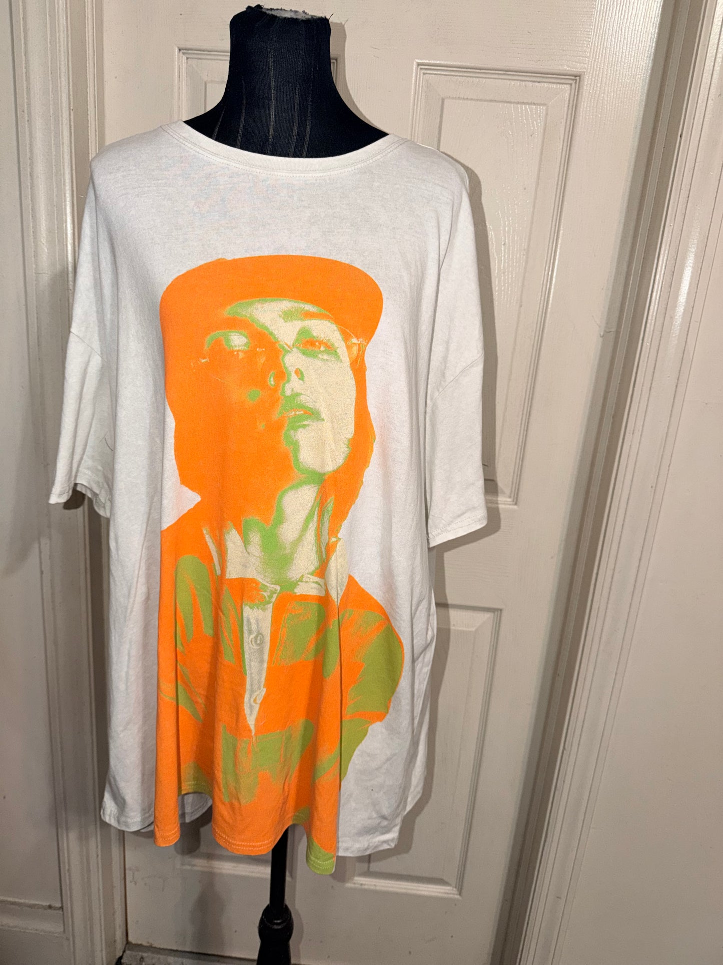 Billie Eilish Double Sided Oversized Distressed Tee