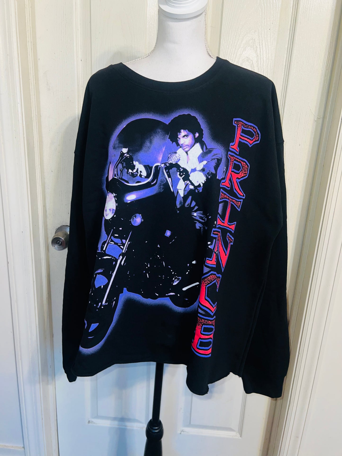 Prince Oversized Distressed Sweatshirt