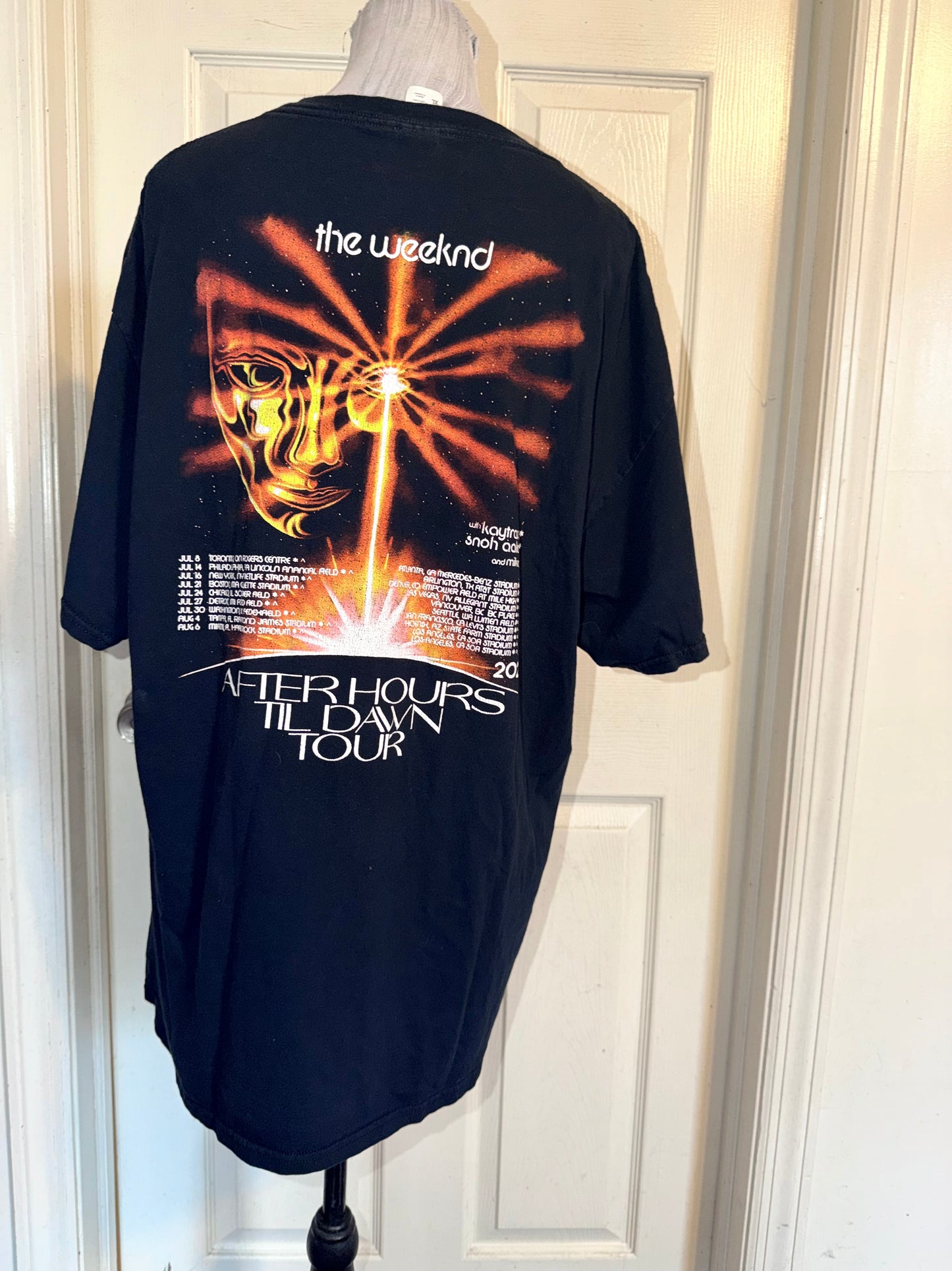 The Weeknd Double Sided Oversized Tee