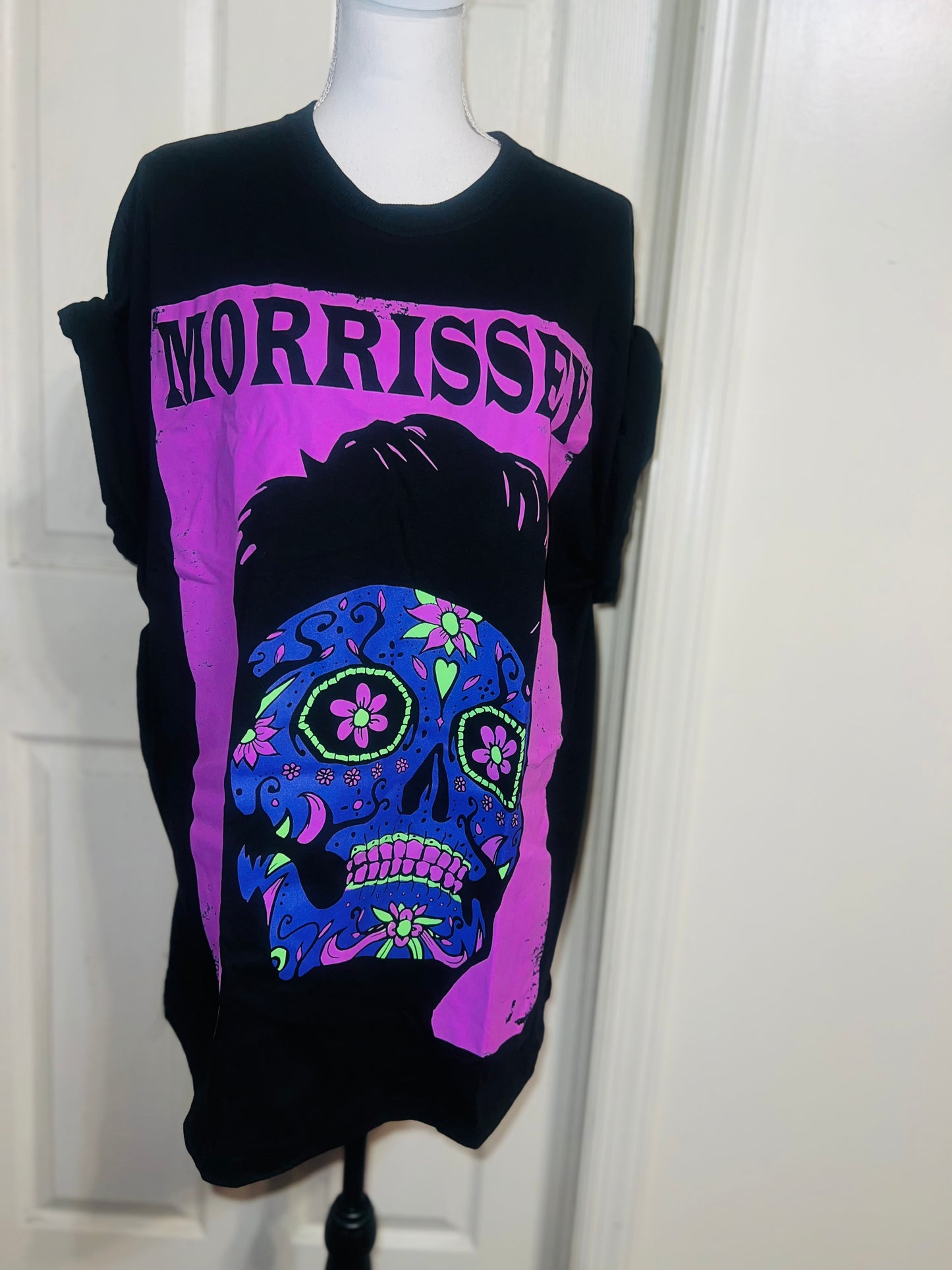 Morrissey Oversized Distressed Tee