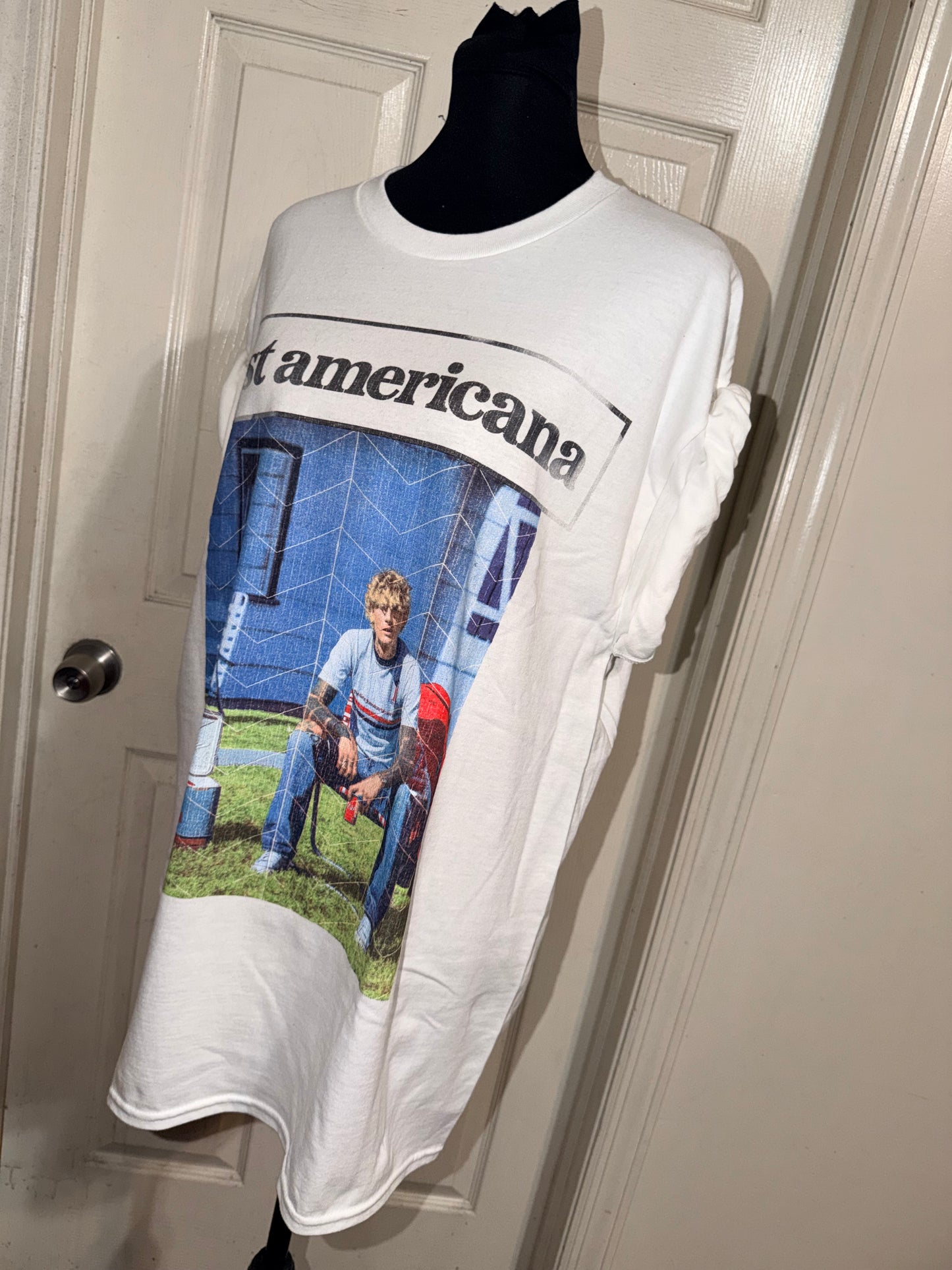 Machine Gun Kelly Oversized Distressed Tee