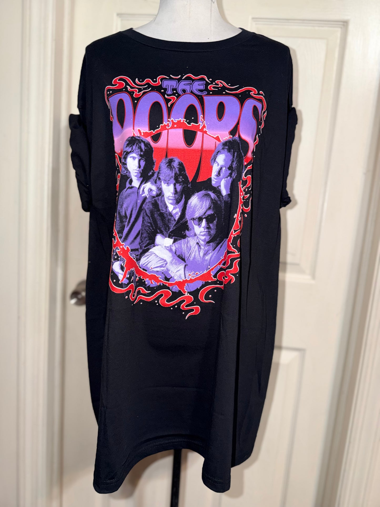 The Doors Double Sided Oversized Distressed Tee