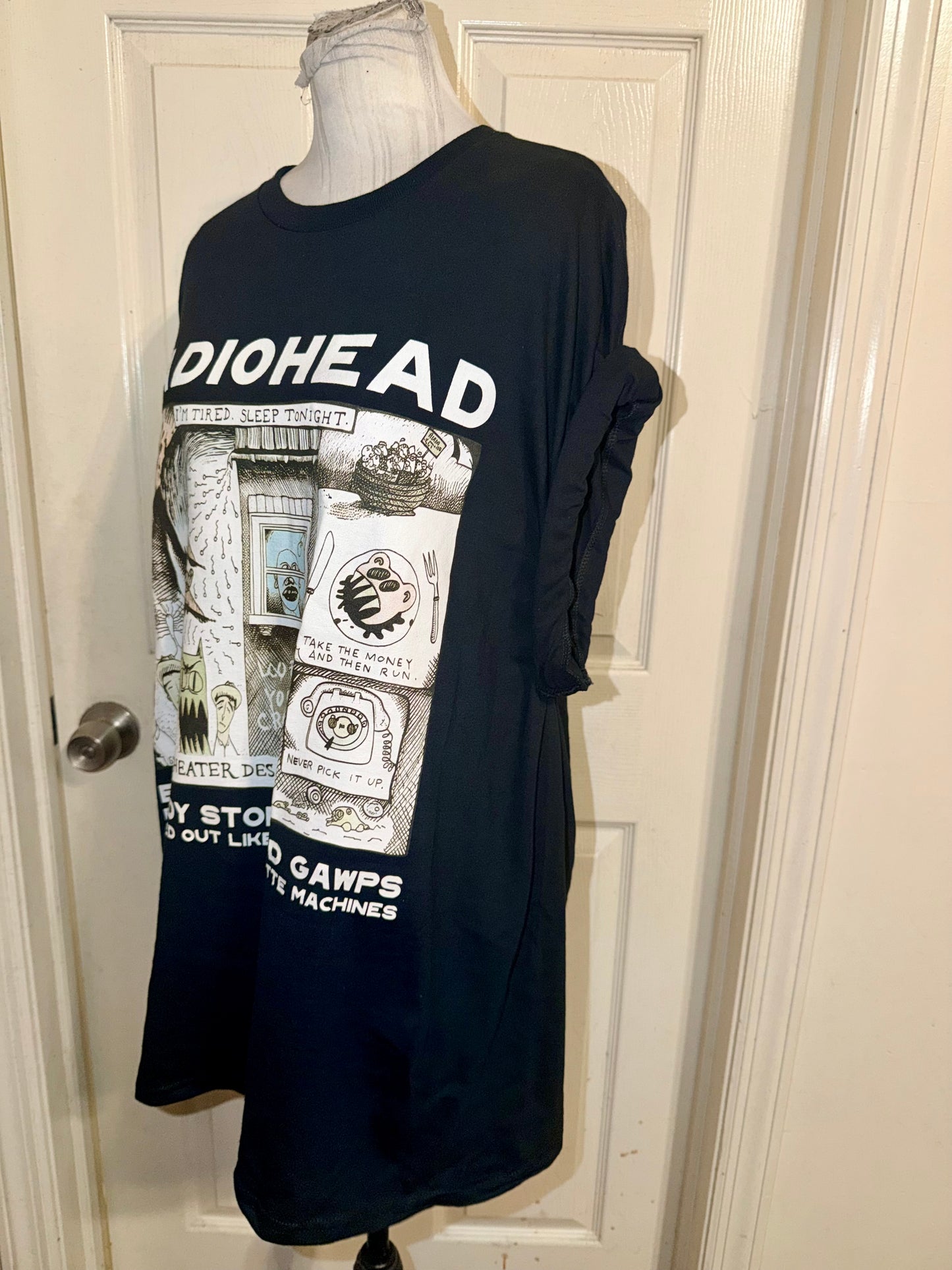 Radiohead Oversized Distressed Tee (Copy)
