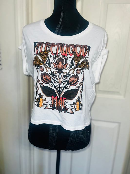 Fleetwood Mac Distressed Baby Tee