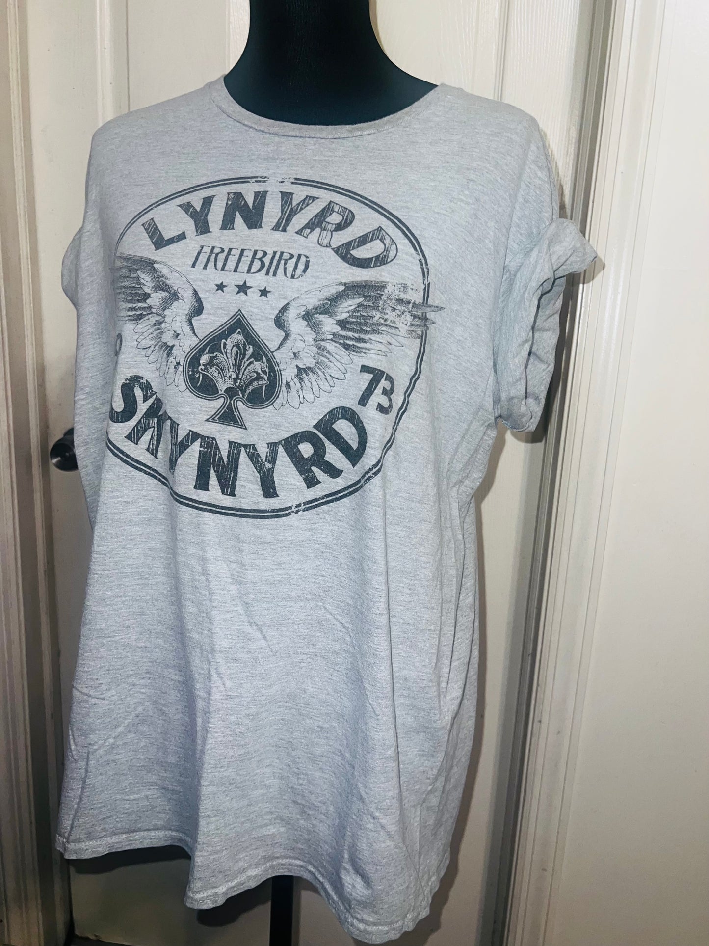 Lynyrd Skynyrd Oversized Distressed Tee