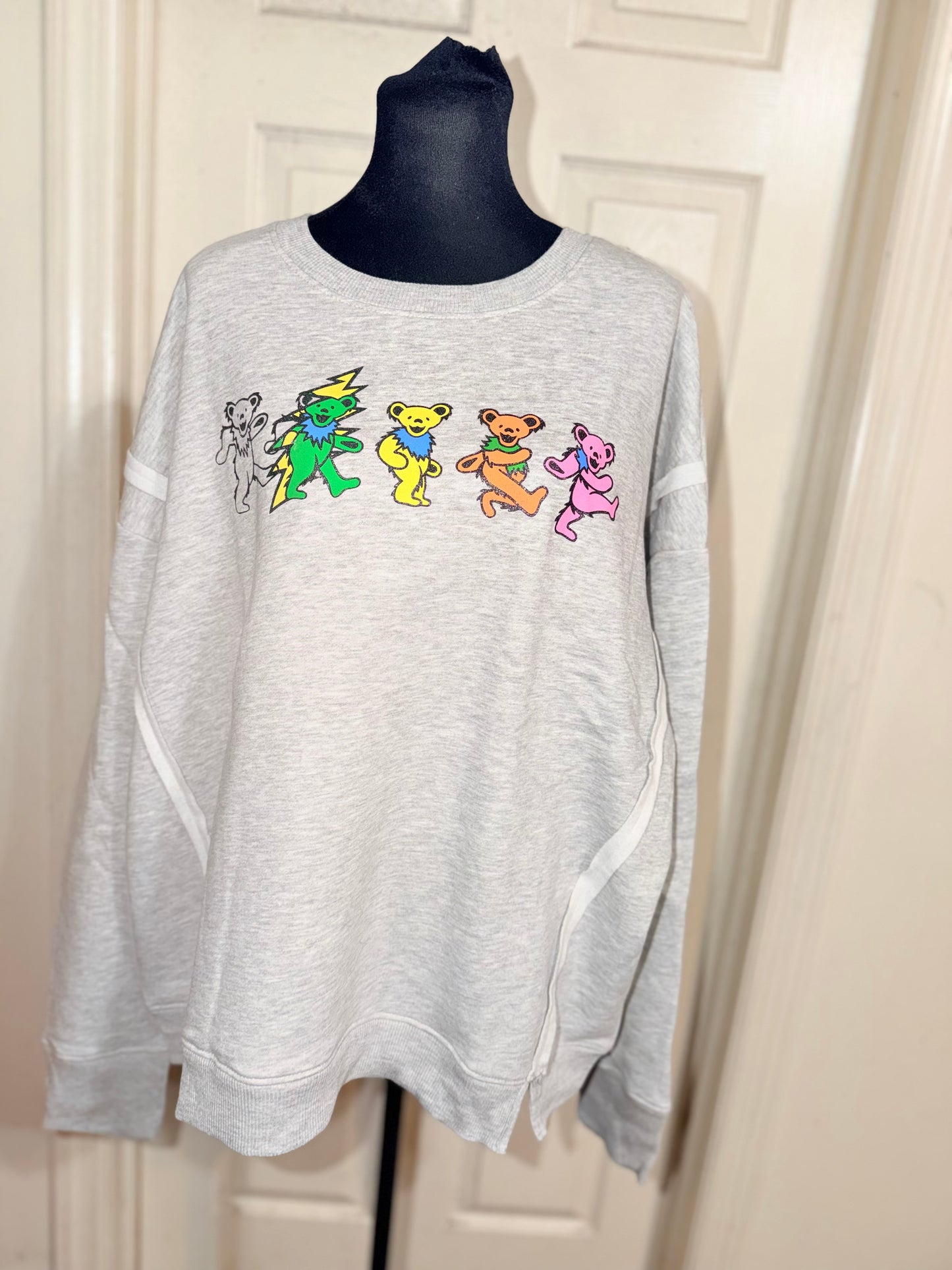 Grateful Dead Oversized Distressed Tee