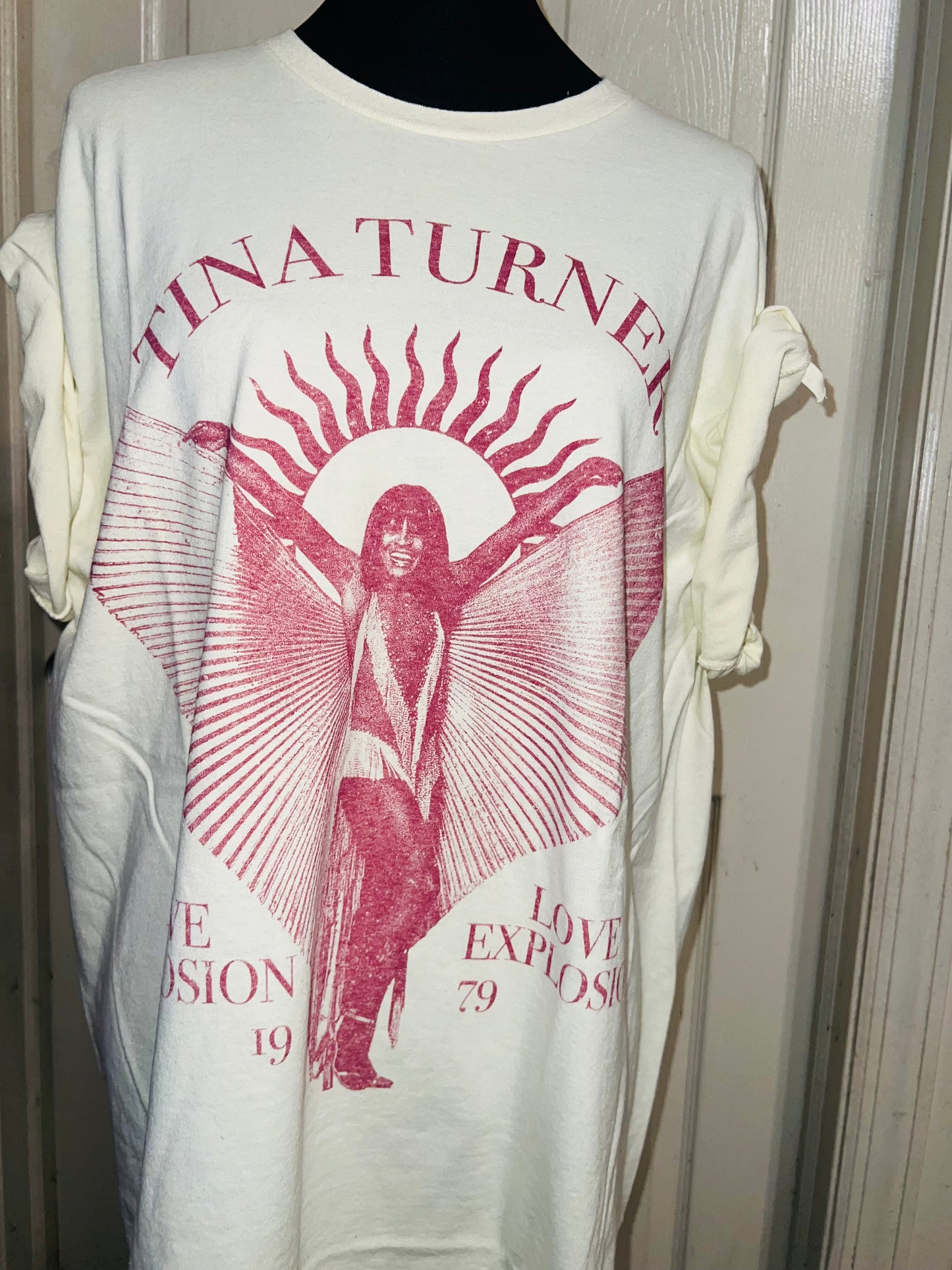 Tina Turner Oversized Distressed Tee