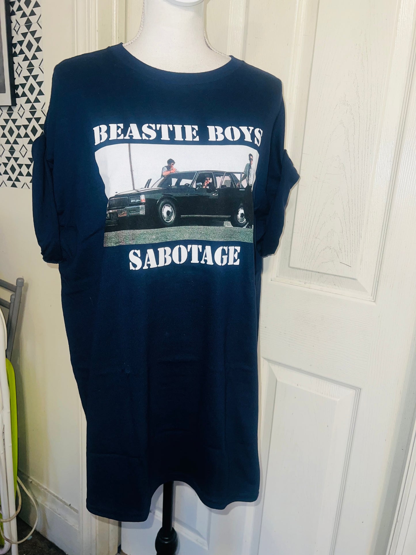 Beastie Boys Oversized Distressed Tee