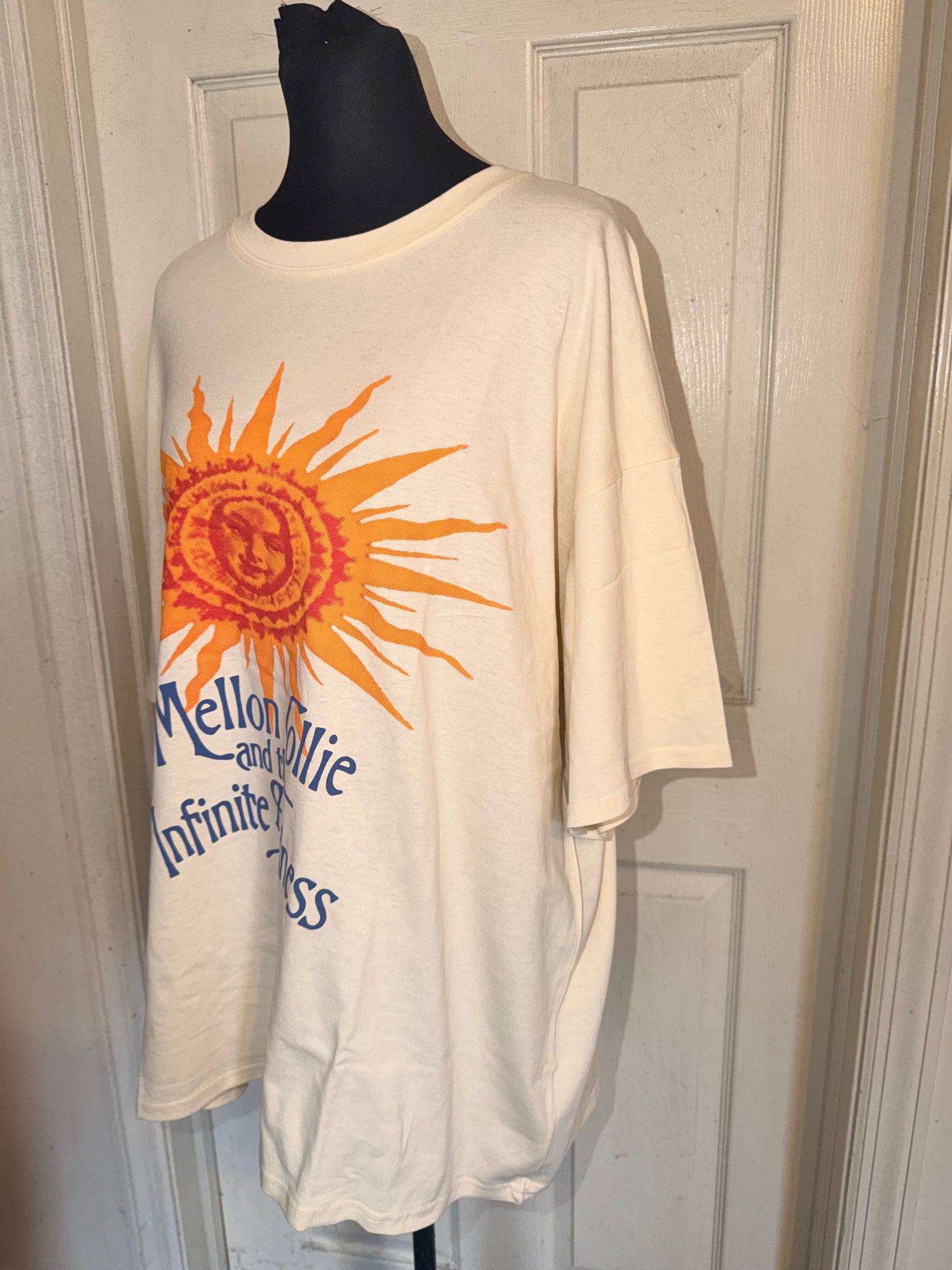 The Smashing Pumpkins Oversized Distressed Tee