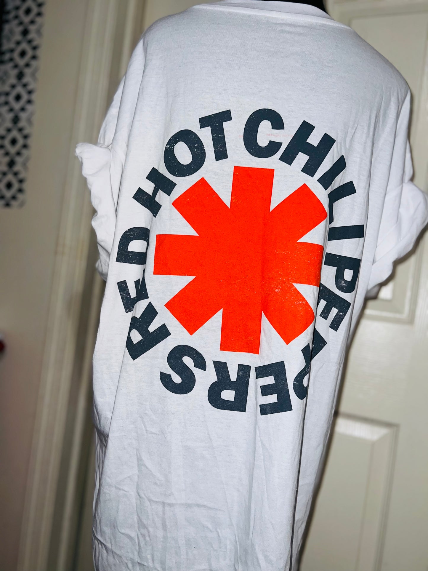 Red Hot Chili Peppers Double Sided Oversized Tee