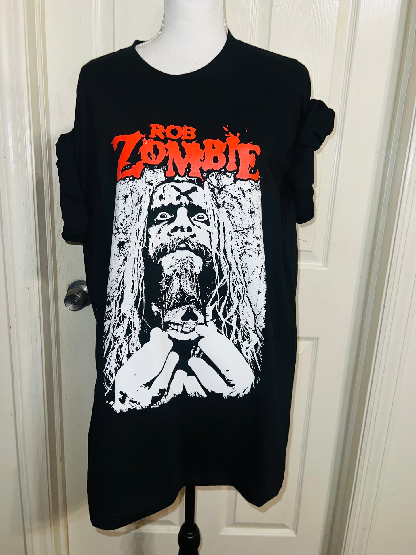 Rob Zombie Oversized Distressed Tee