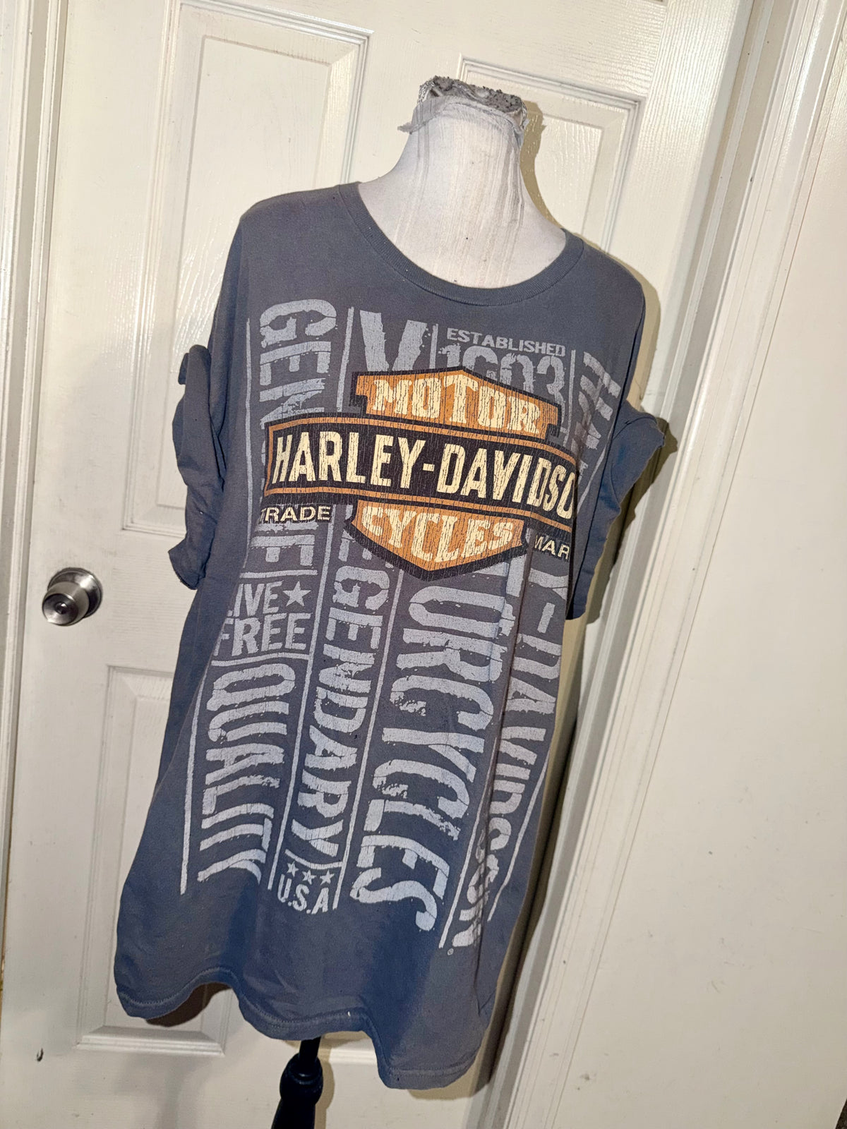 Harley Davidson Vintage Double Sided Tee