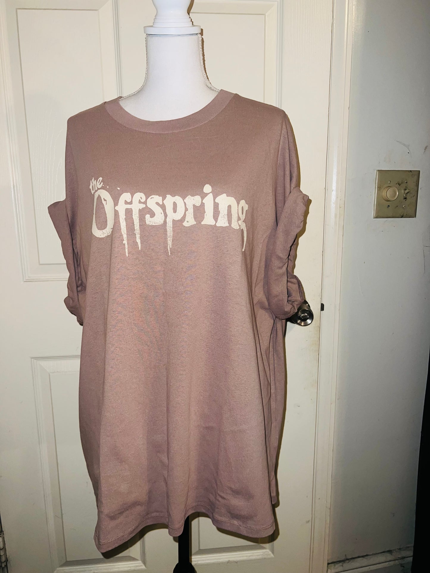 The Offspring Double Sided Oversized Distressed Tee