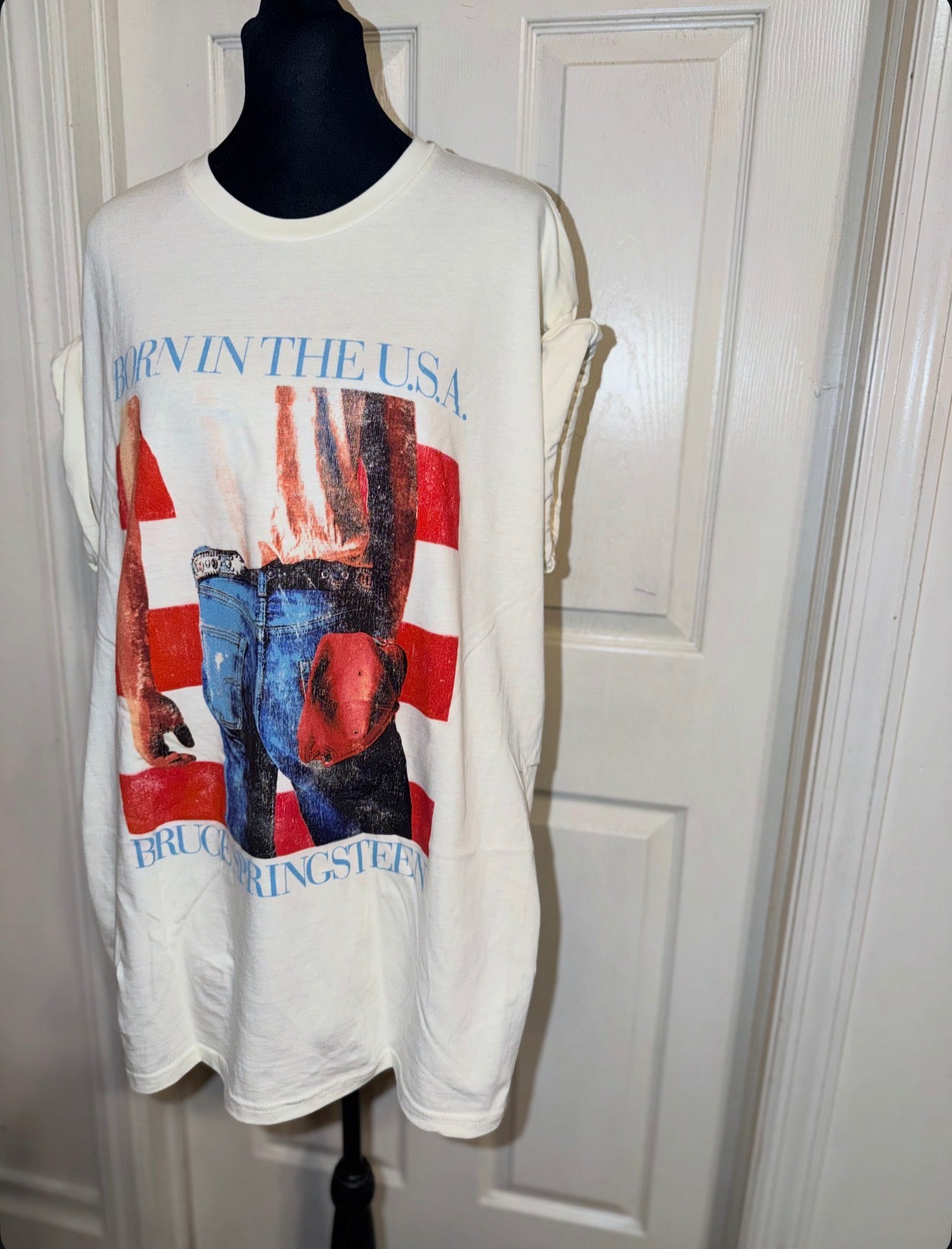 Bruce Springsteen Oversized Distressed Tee