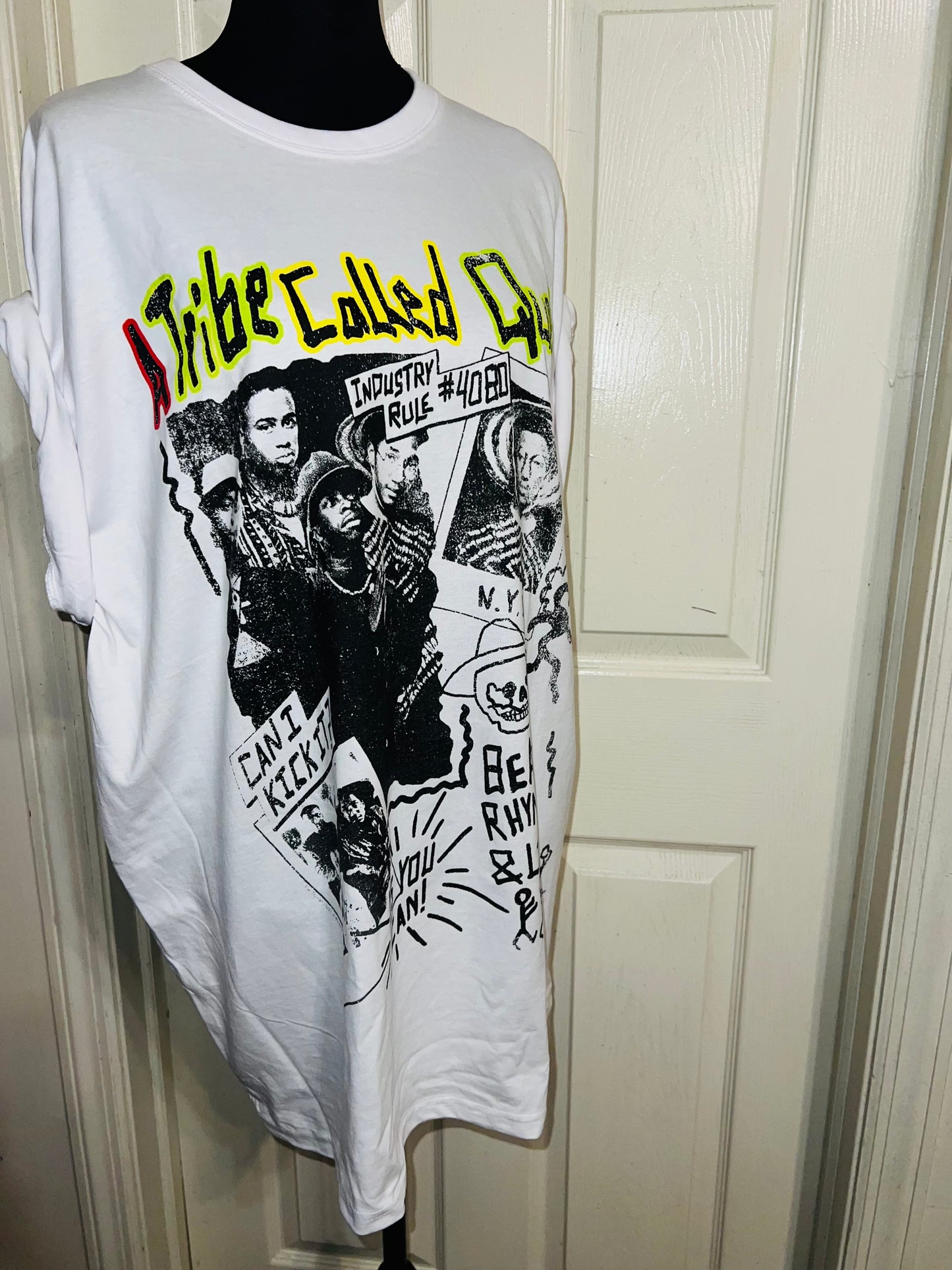 A Tribe Called Quest Oversized Distressed Tee