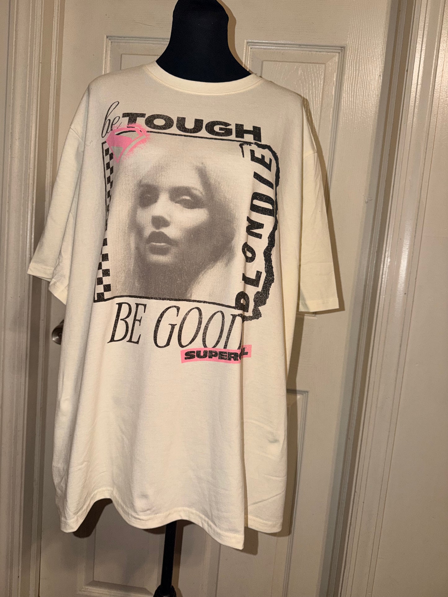 Blondie Oversized Distressed Tee