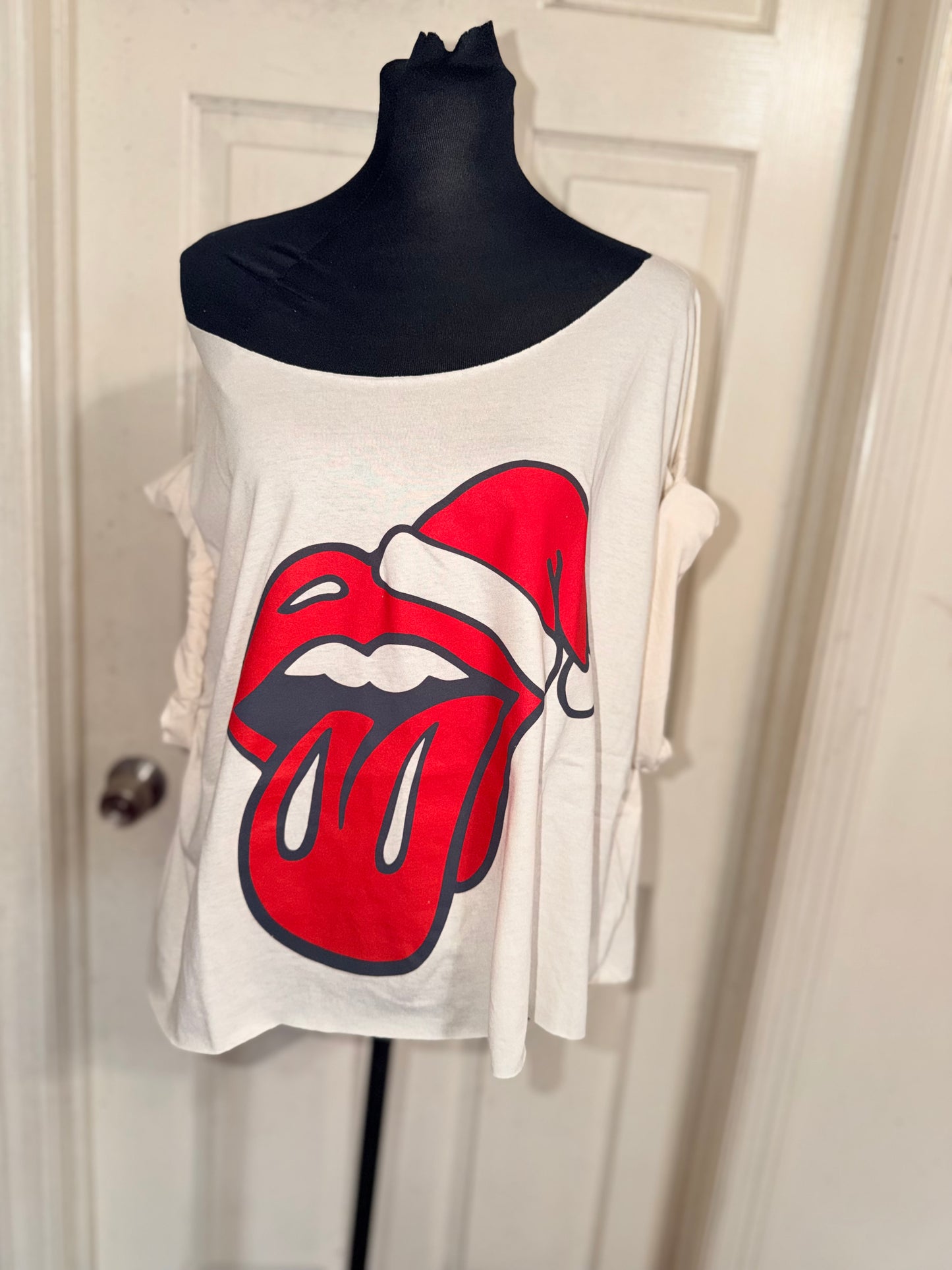 The Rolling Stones OFTS Oversized Distressed Tee