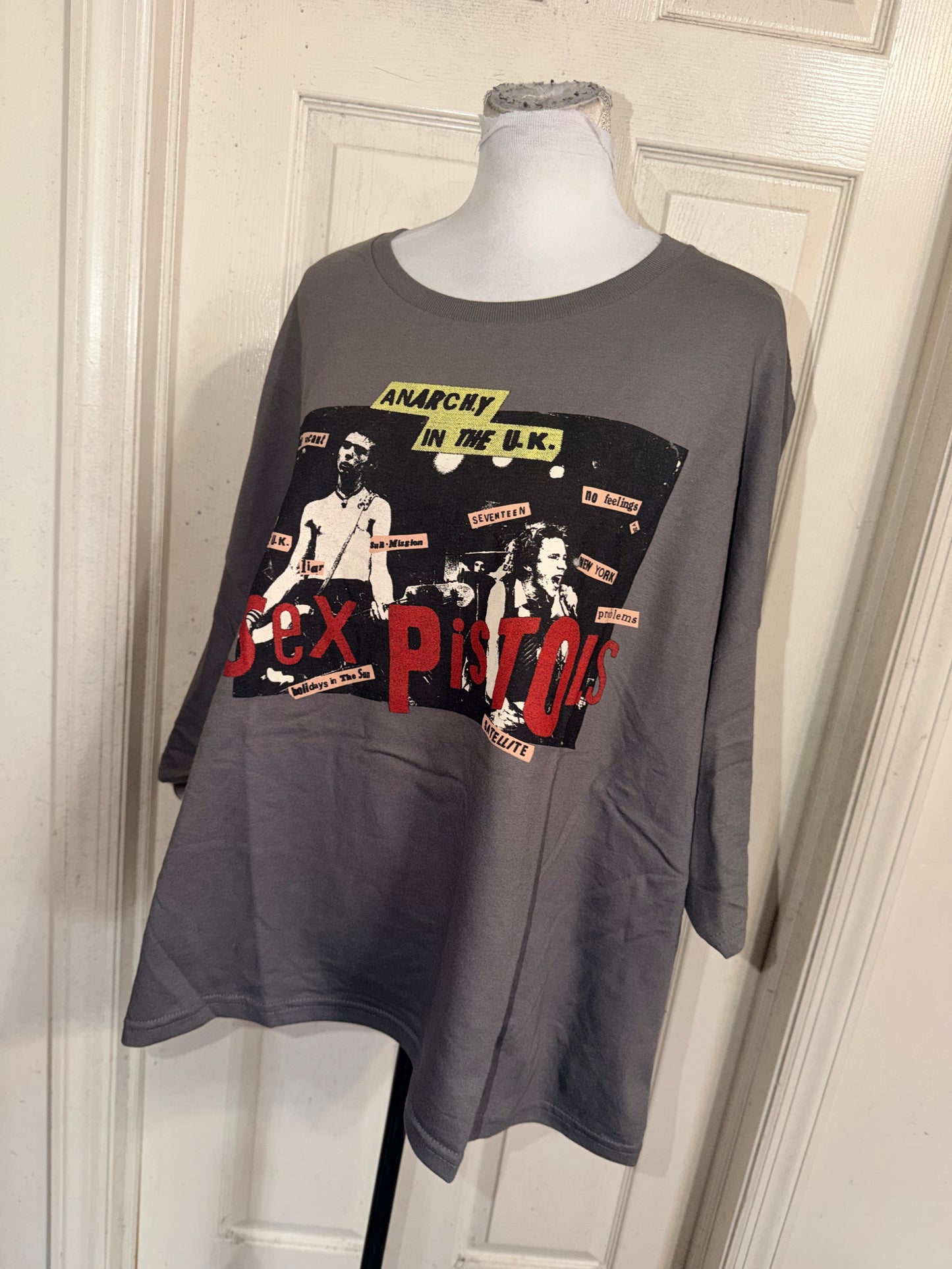 The Sex Pistols Oversized Distressed Tee