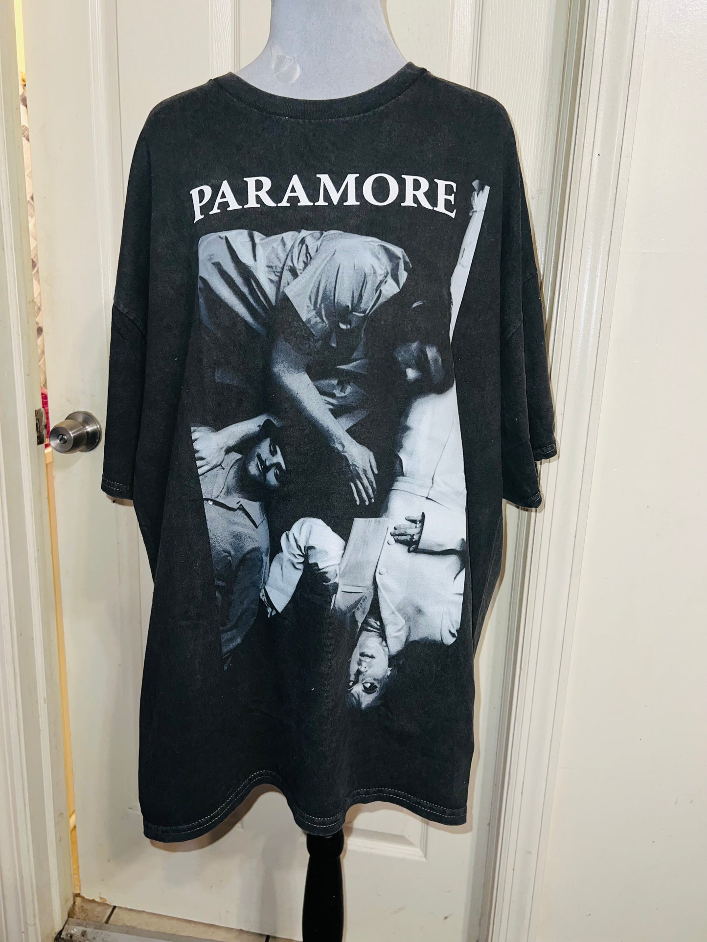 Paramore Oversized Distressed Tee