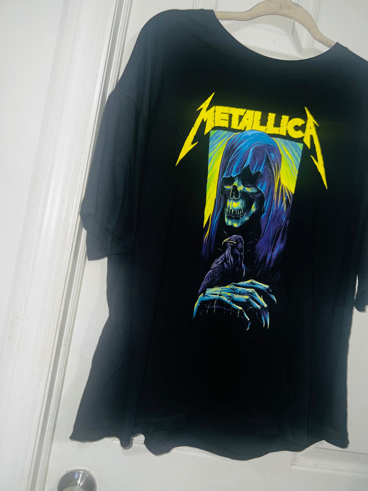 Metallica Oversized Distressed Tee