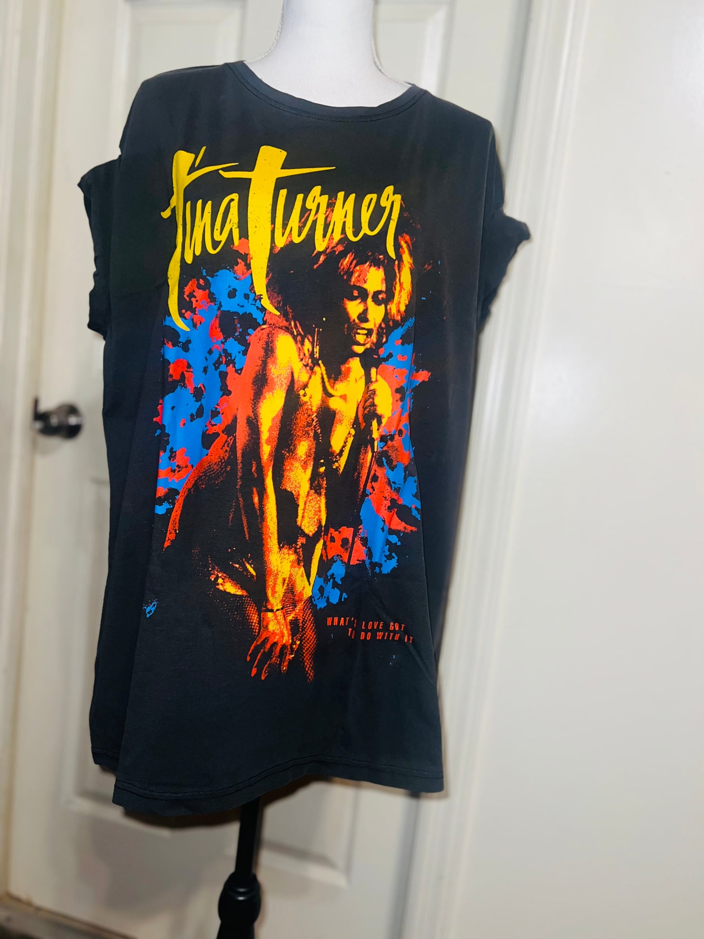 Tina Turner Oversized Distressed Tee
