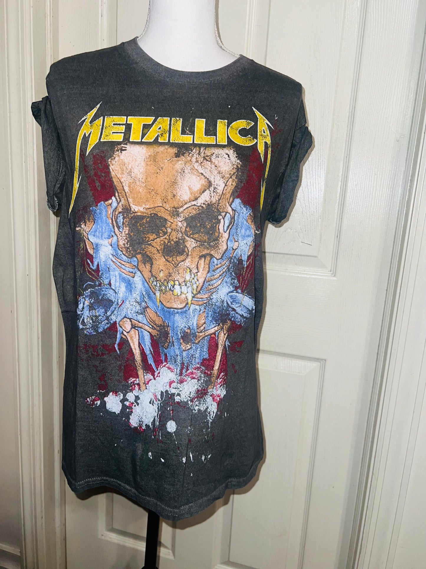 Metallica Oversized Distressed Tee