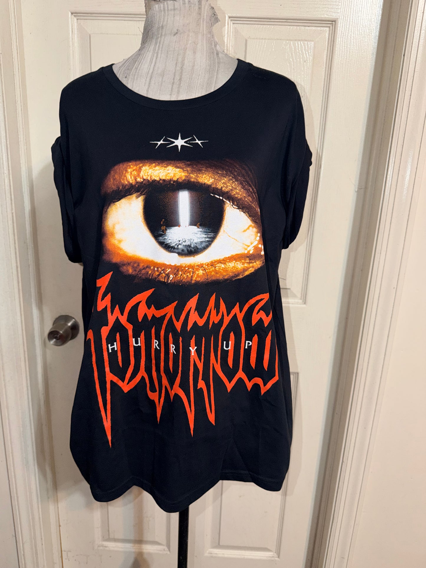 The Weeknd Oversized Distressed Tee