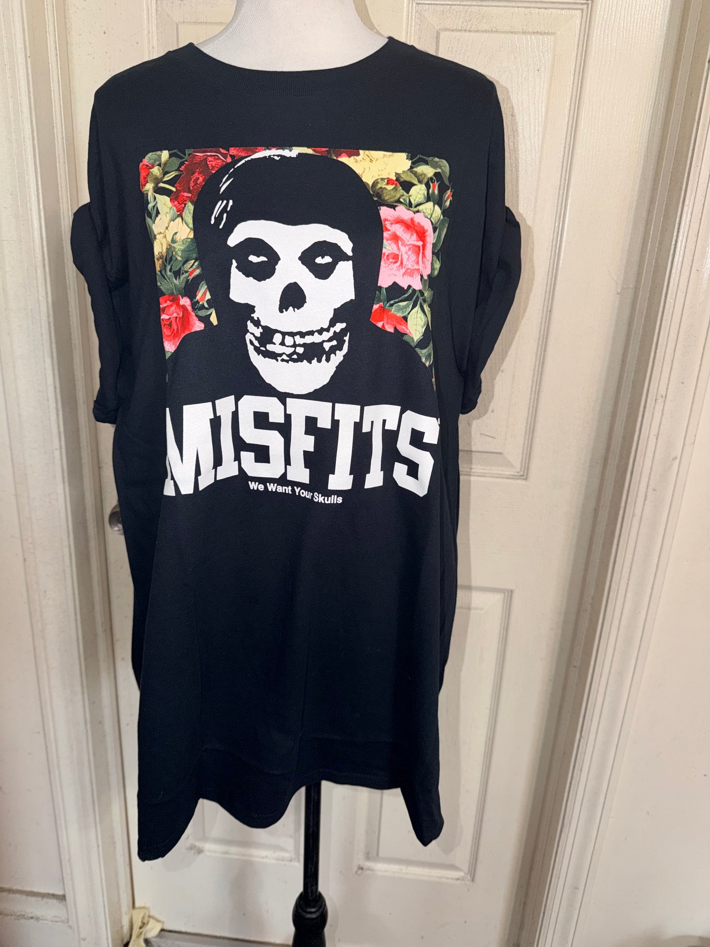 The Misfits Oversized Distressed Tee