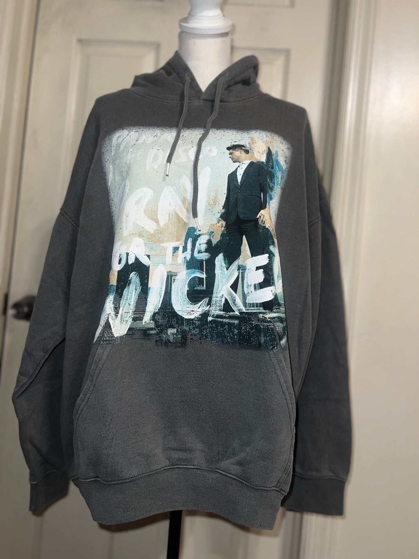 Panic! At The Disco Oversized Distressed Sweatshirt