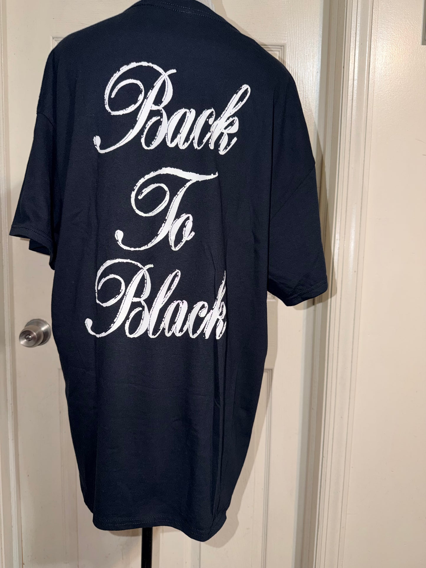 Amy Winehouse Double Sided Oversized Distressed Tee