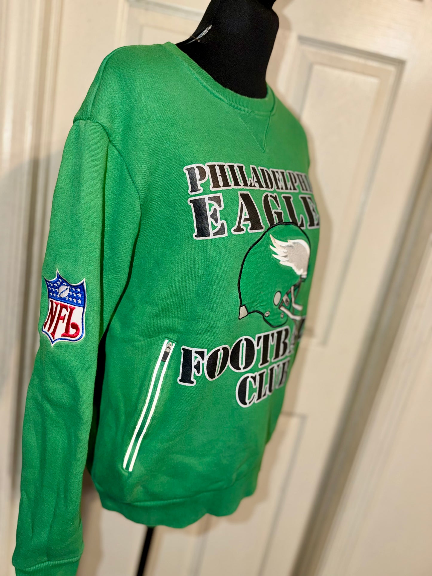 Philadelphia Eagles Oversized Distressed Sweatshirt