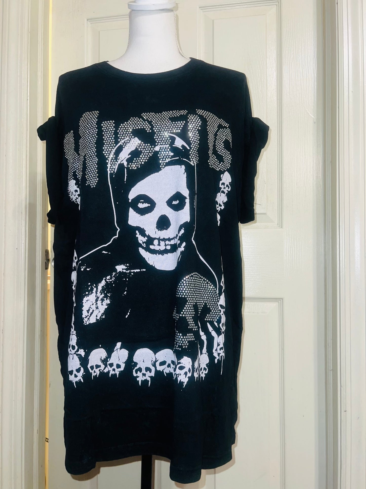 The Misfits Oversized Distressed Tee