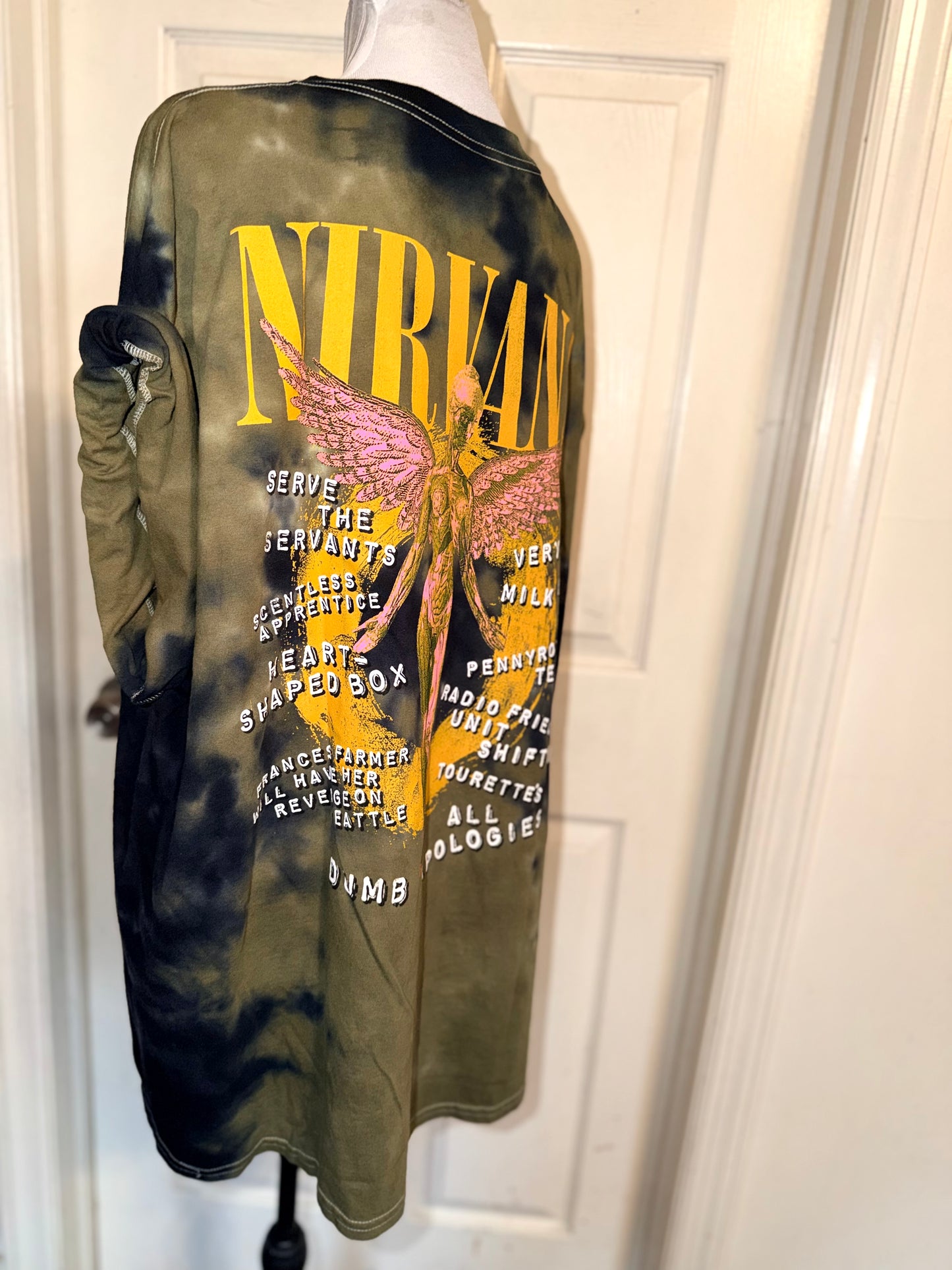Nirvana Double Sided Oversized Tee