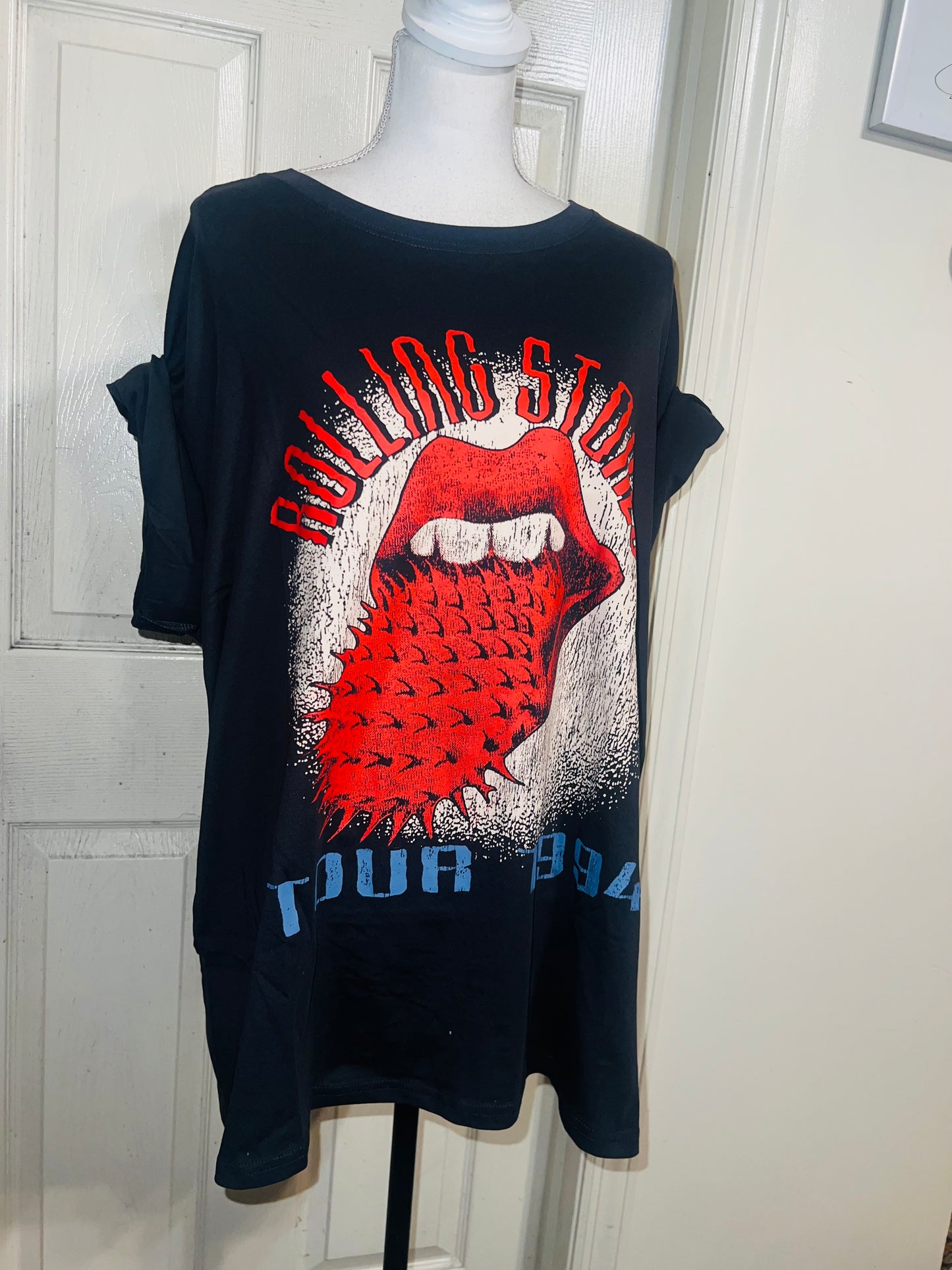 Rolling Stones Oversized Distressed Tee