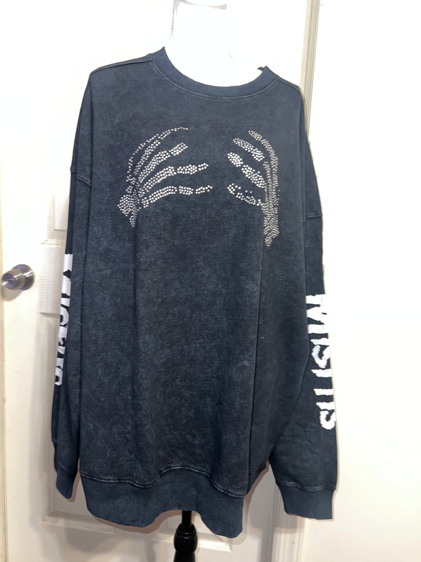 Misfits Oversized Distressed Sweatshirt