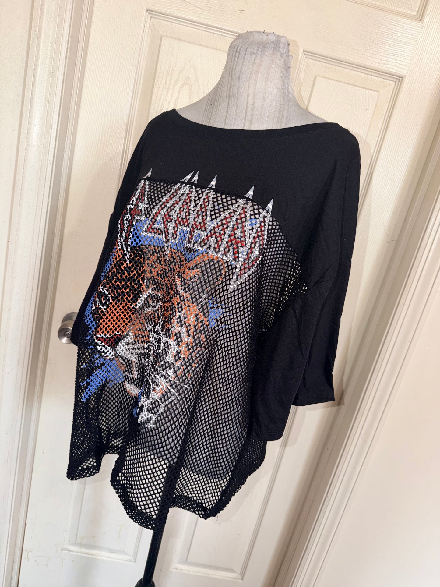 Def Leppard Oversized Jersey Tee