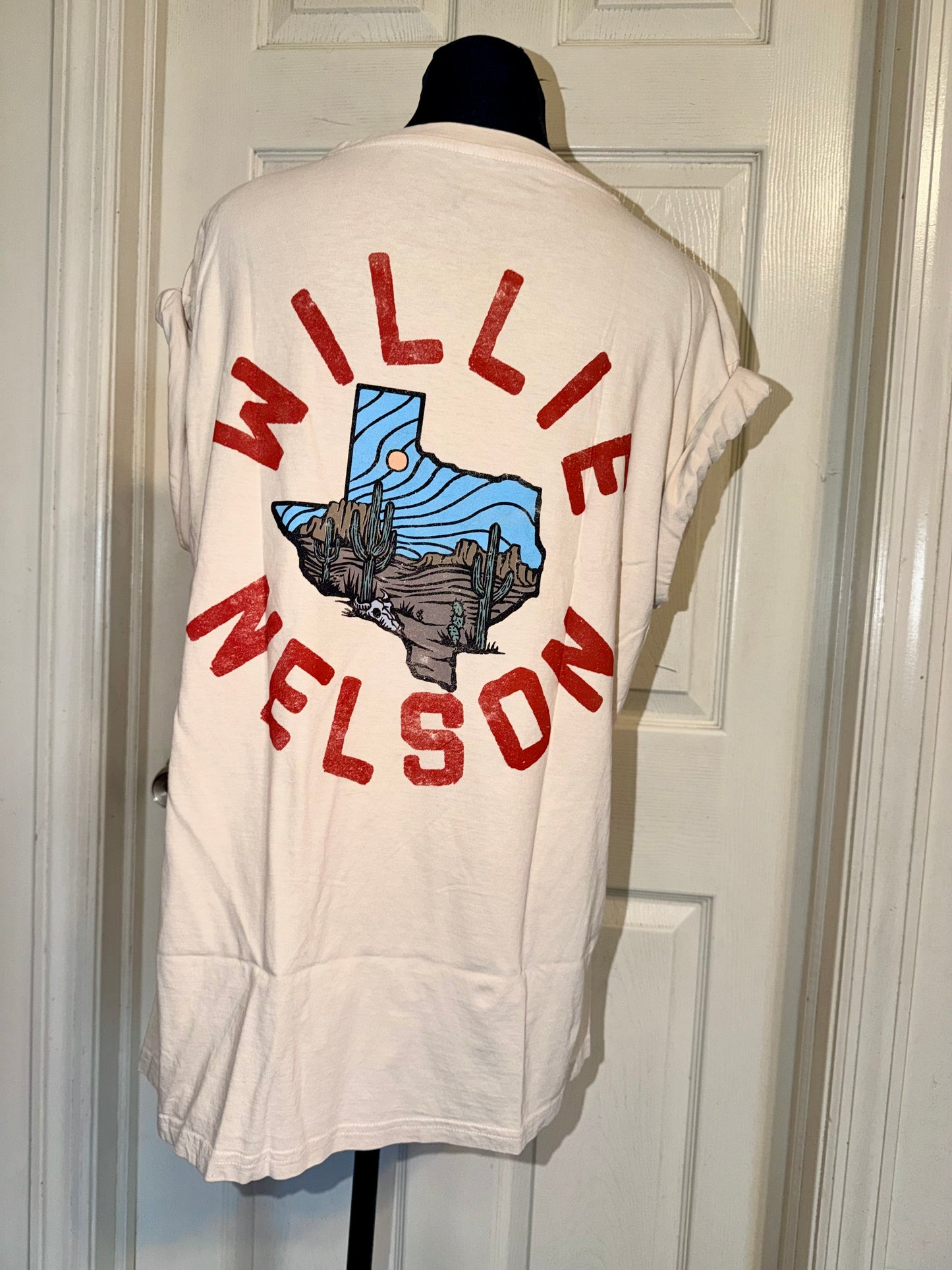 Willie Nelson Double Sided Tee