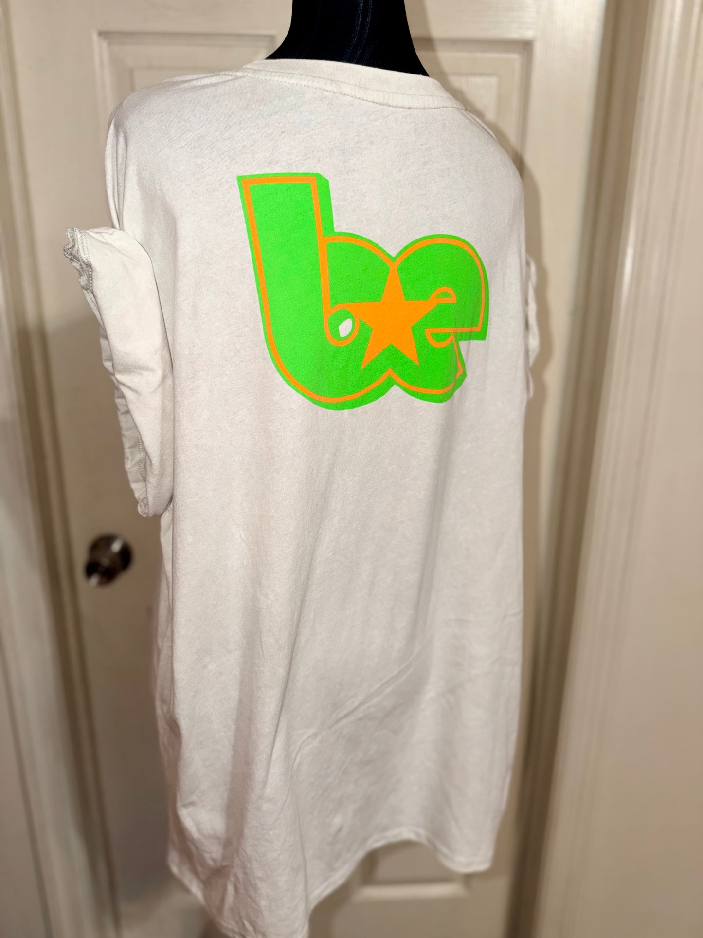 Billie Eilish Double Sided Oversized Distressed Tee