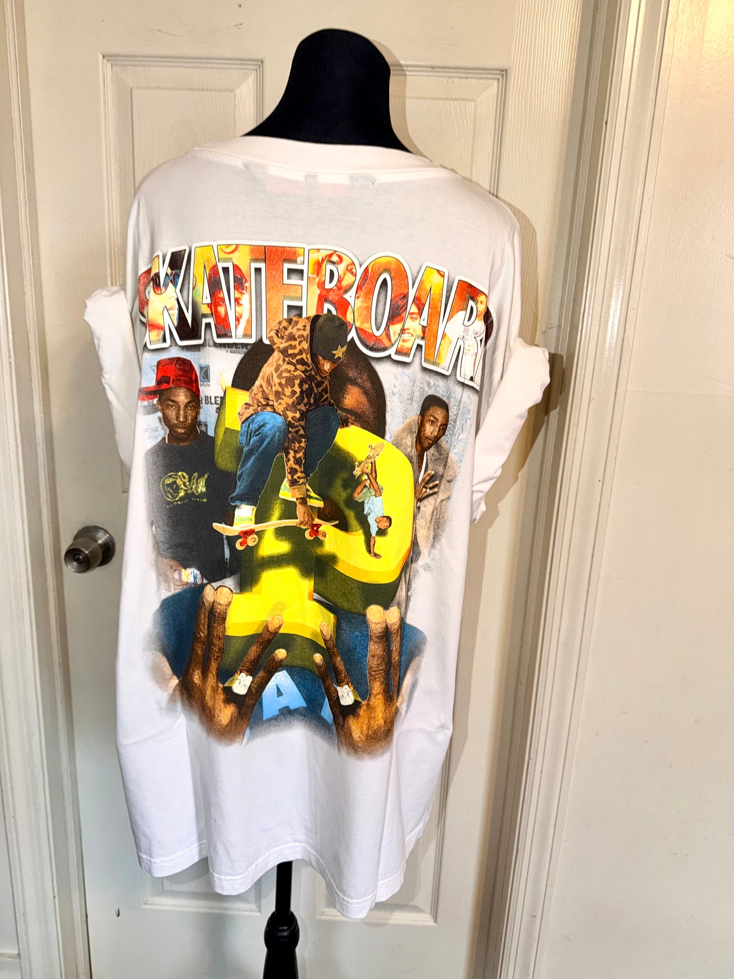 Pharrell Williams Double Sided Oversized Tee