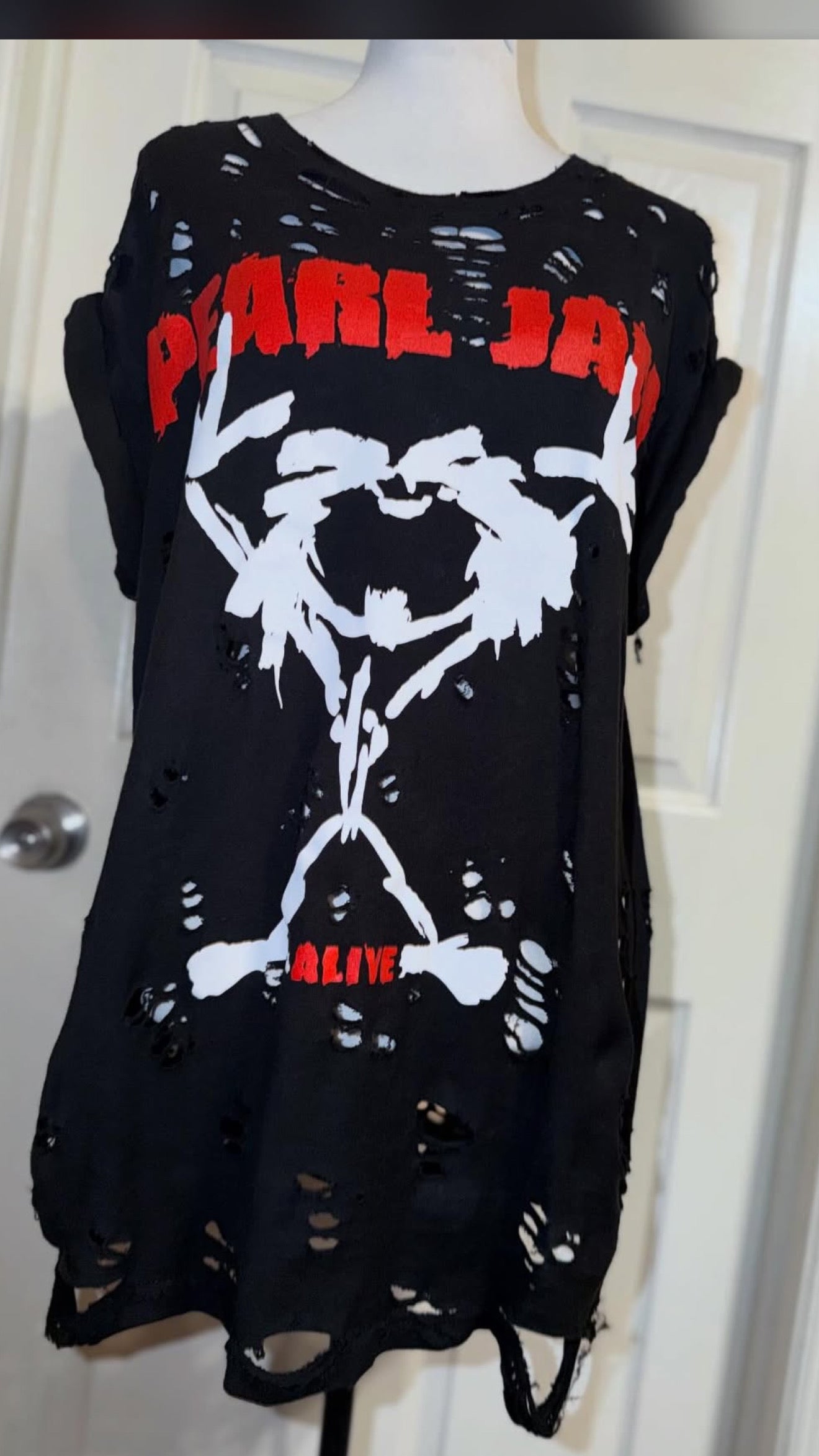 Pearl Jam Double Sided Oversized Tee