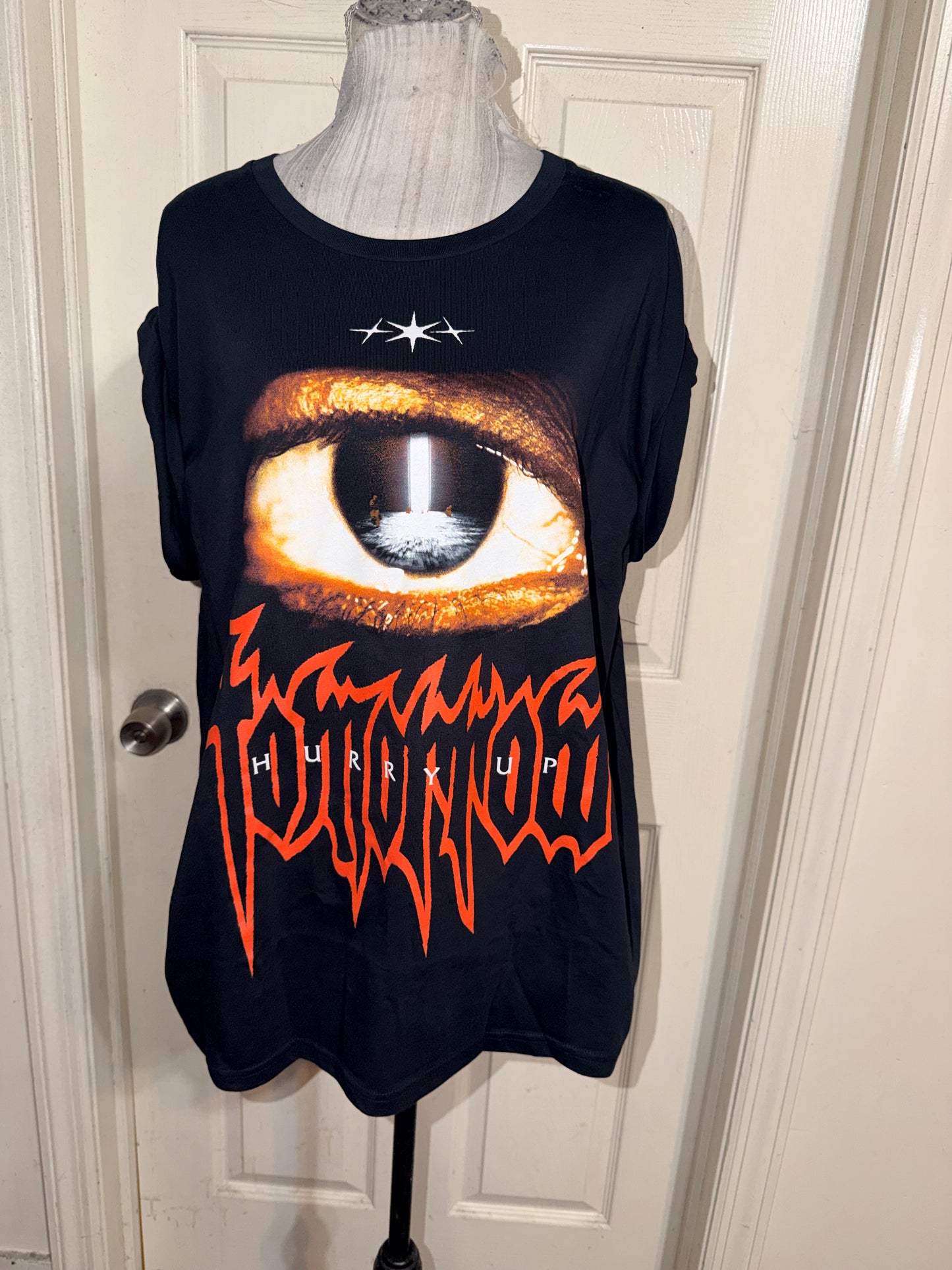 The Weeknd Oversized Distressed Tee