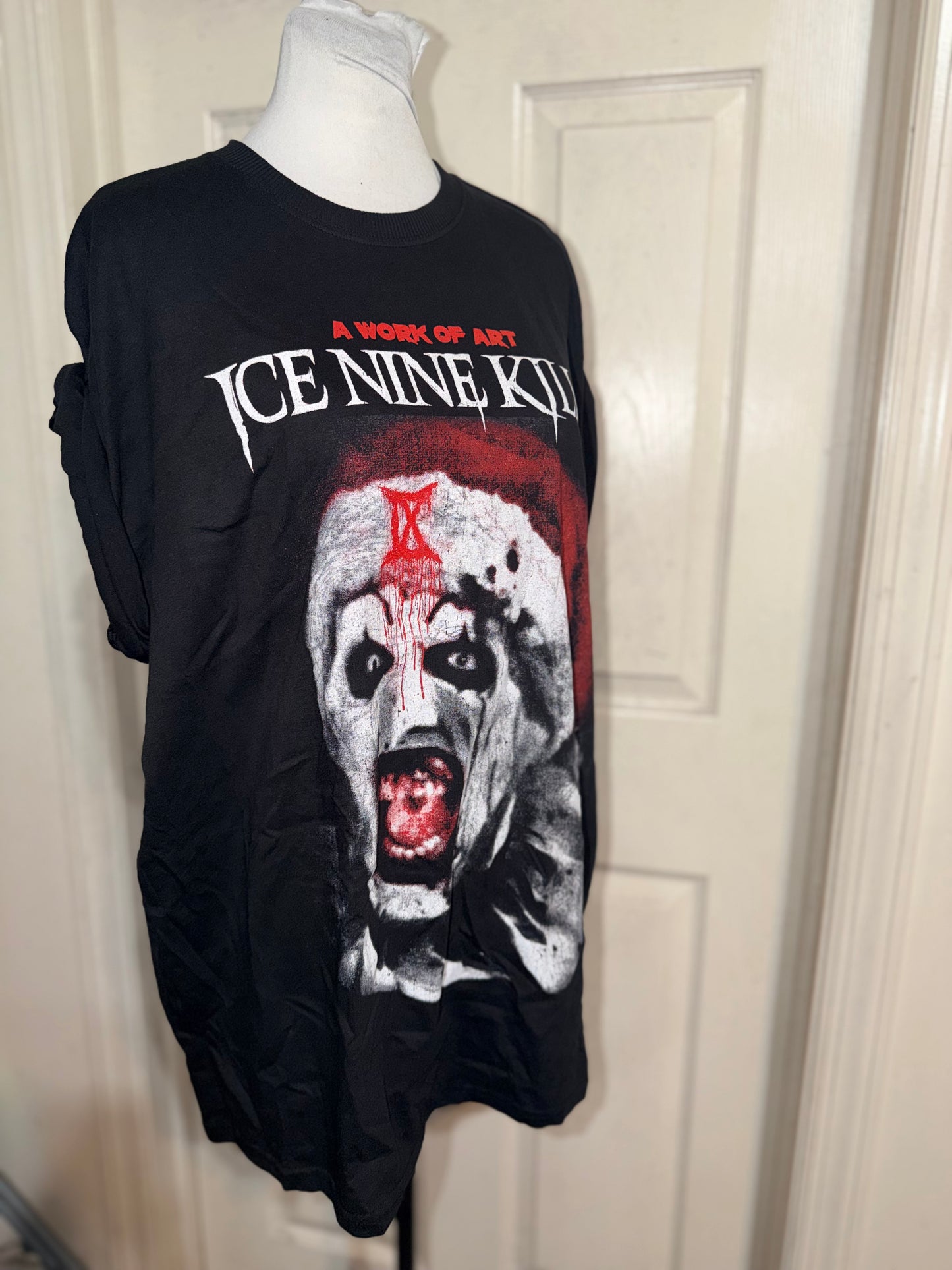 Ice Nine Kills Oversized Distressed Tee