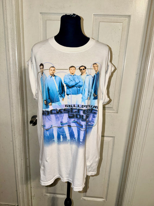 Backstreet Boys Vintage Double Sided Distressed Tee