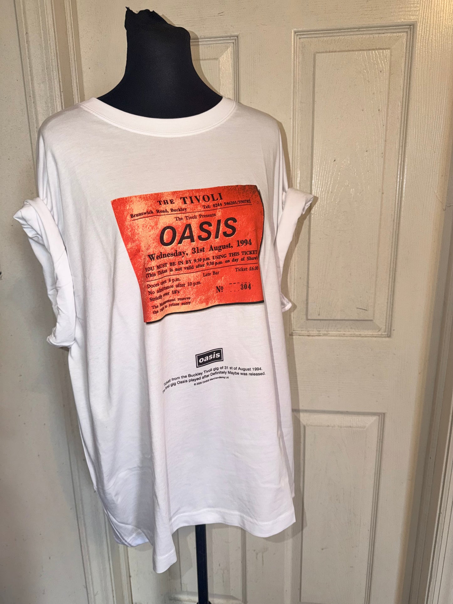 Oasis Oversized Distressed Tee