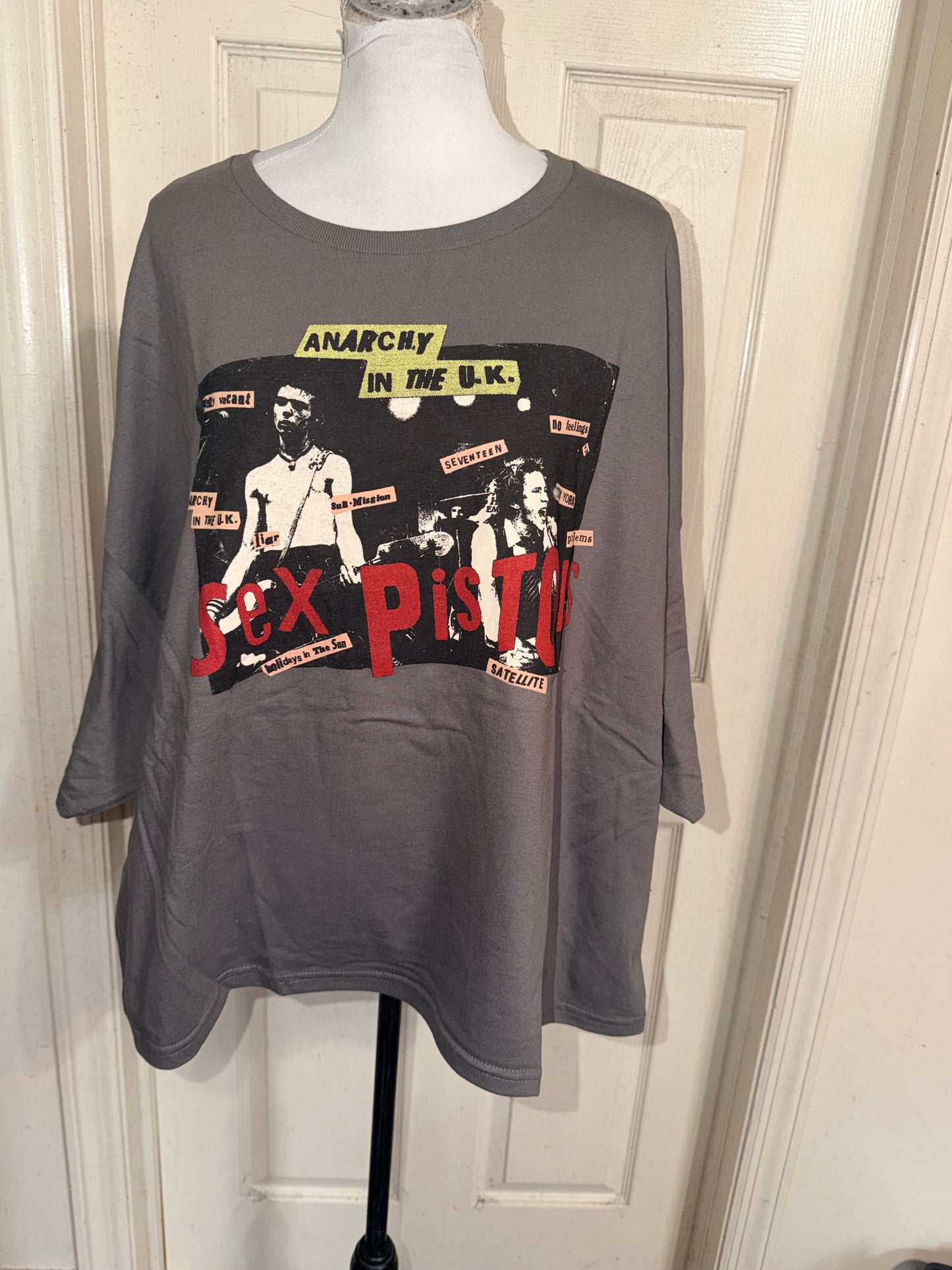 The Sex Pistols Oversized Distressed Tee
