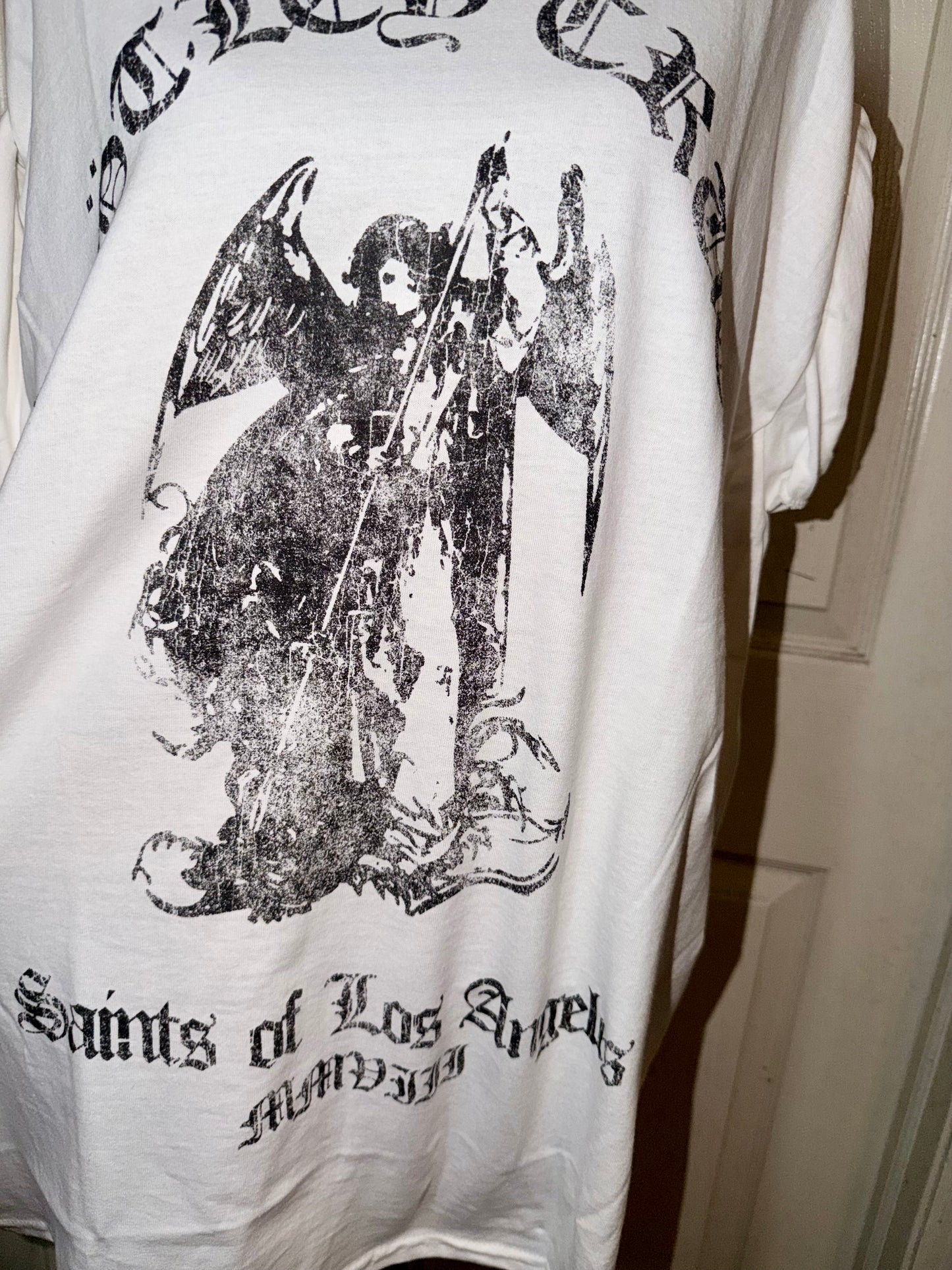 Motley Crue Oversized Distressed Tee