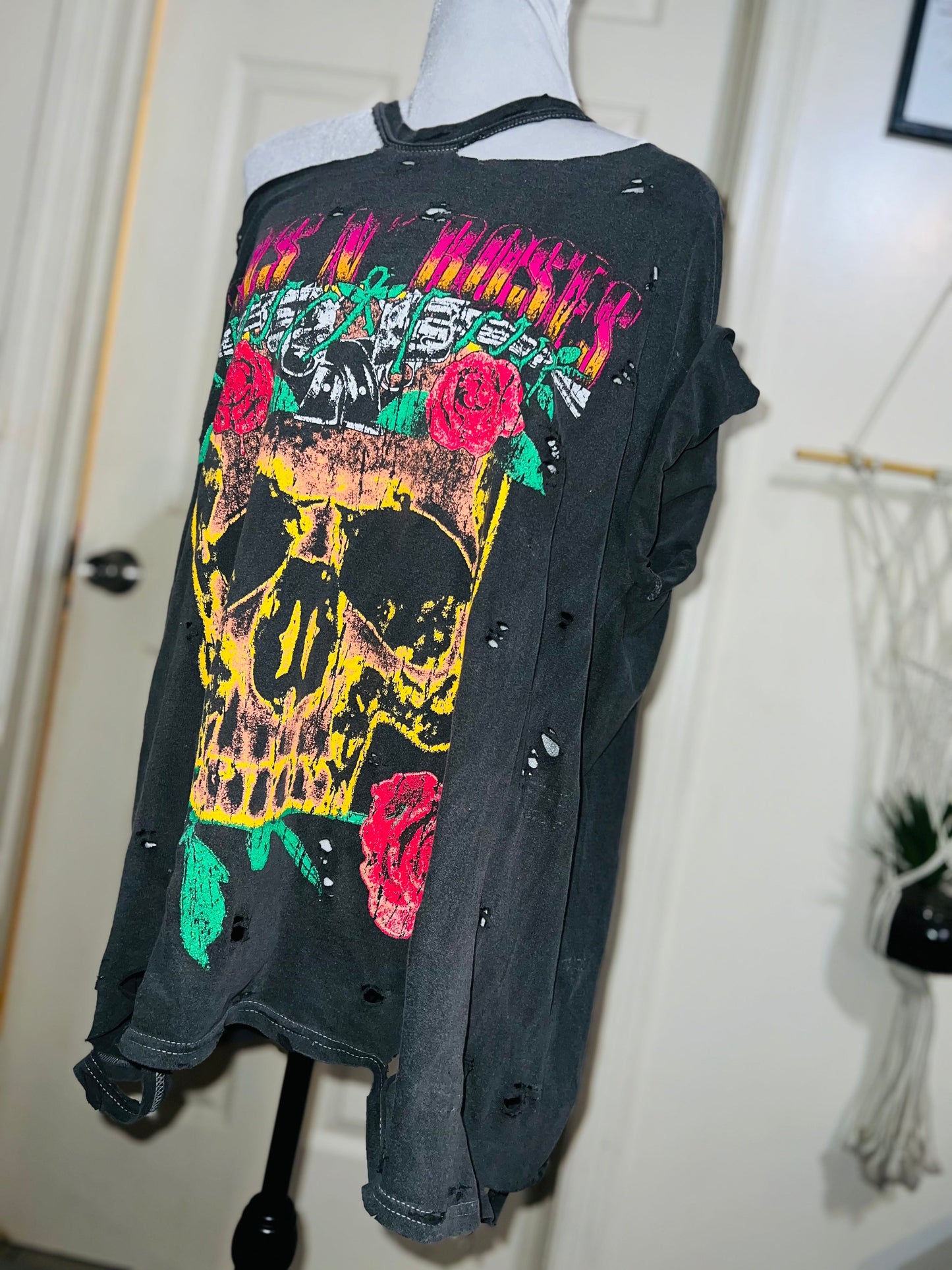 Guns n Roses Double Sided Oversized Tee/Dress