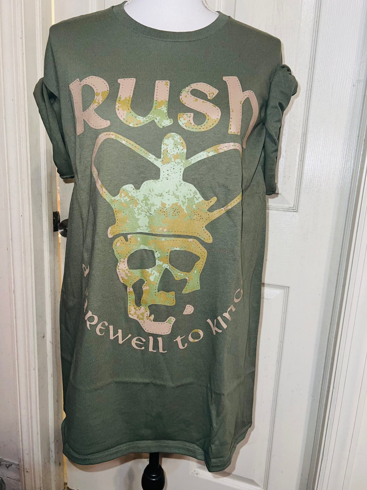 Rush Oversized Distressed T-Shirt