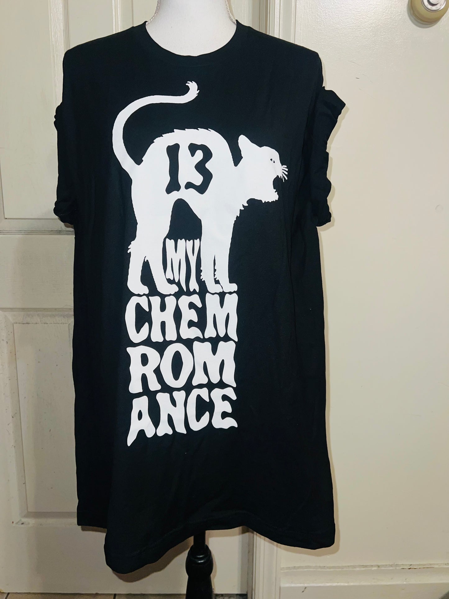 My Chemical Romance Oversized Distressed Tee