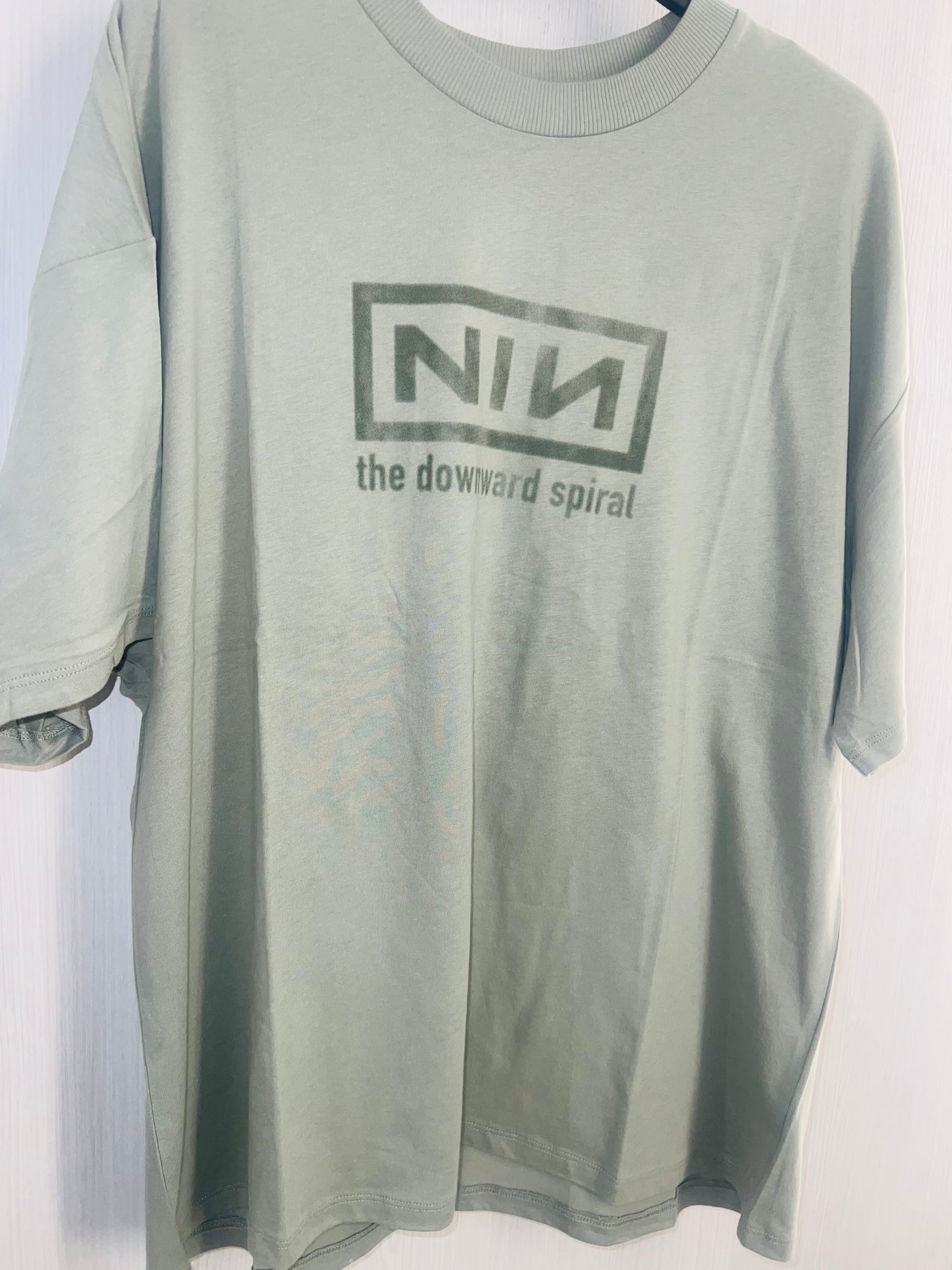 Nine Inch Nails Double Sided Oversized Distressed Tees